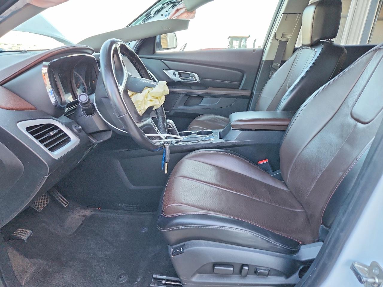 2015 Gmc Terrain Slt White vin: 2GKFLYE37F6436755