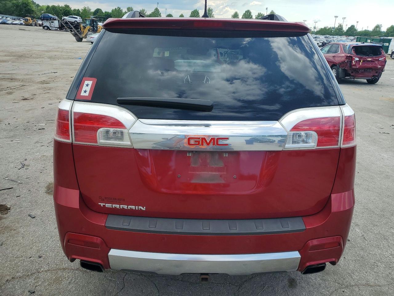 2013 Gmc Terrain Denali Red vin: 2GKFLYE38D6372352