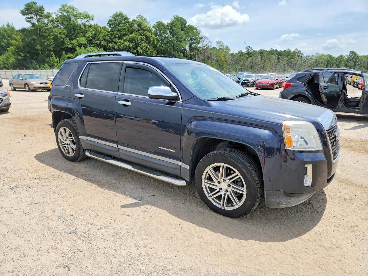 2015 Gmc Terrain Slt Blue vin: 2GKFLYE38F6315104