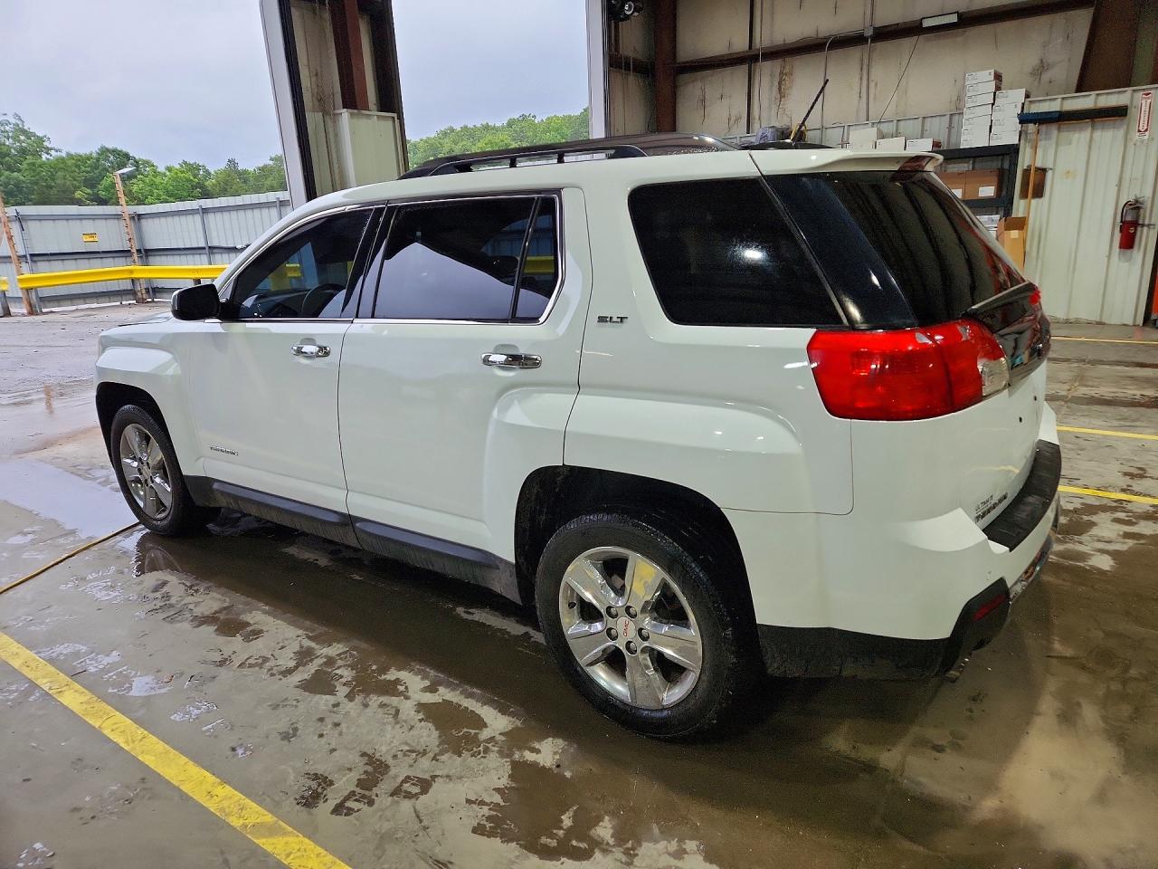 2015 Gmc Terrain Slt White vin: 2GKFLYE38F6331870
