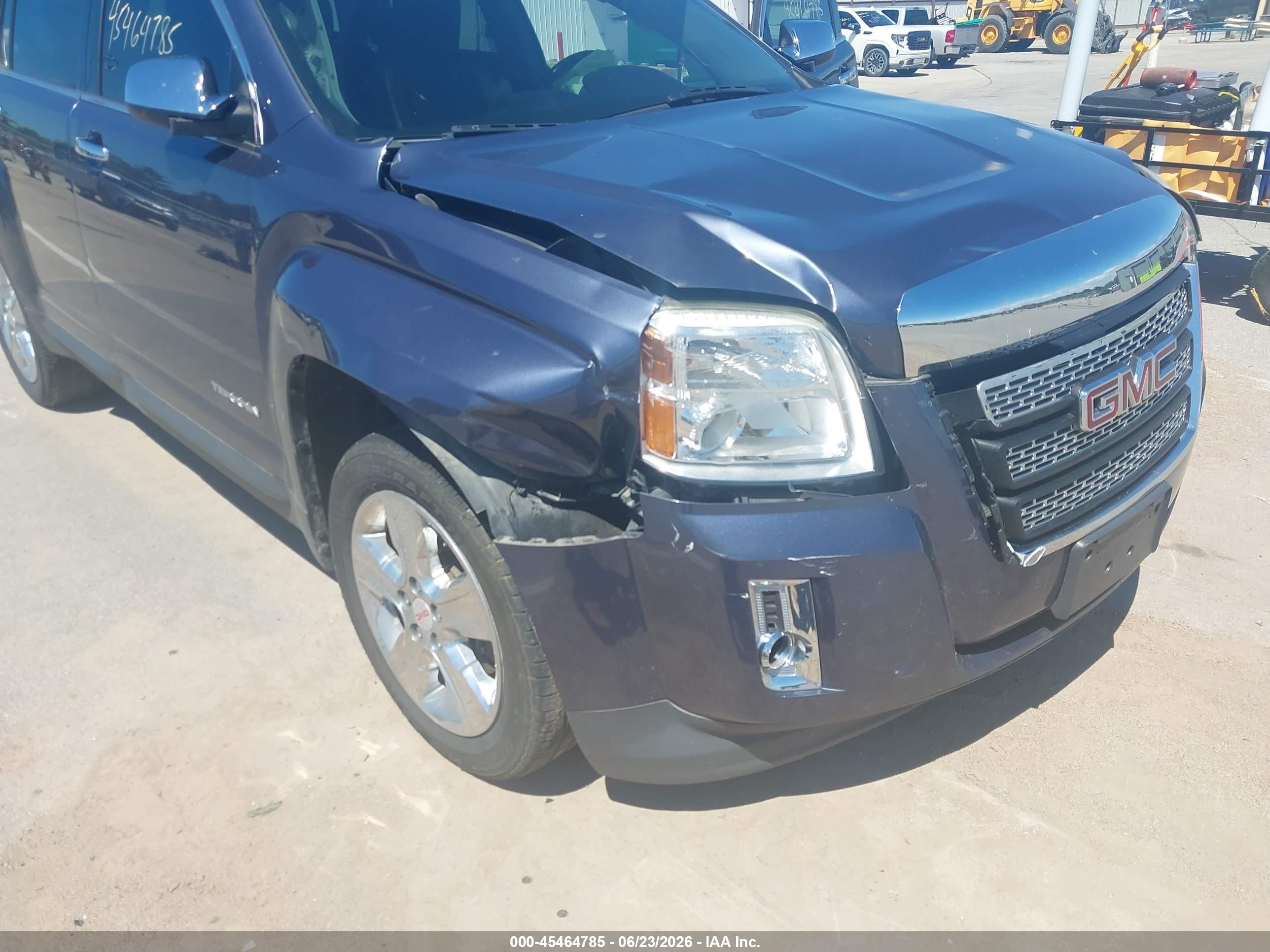 2014 Gmc Terrain Slt-2 Blue vin: 2GKFLYE39E6251069