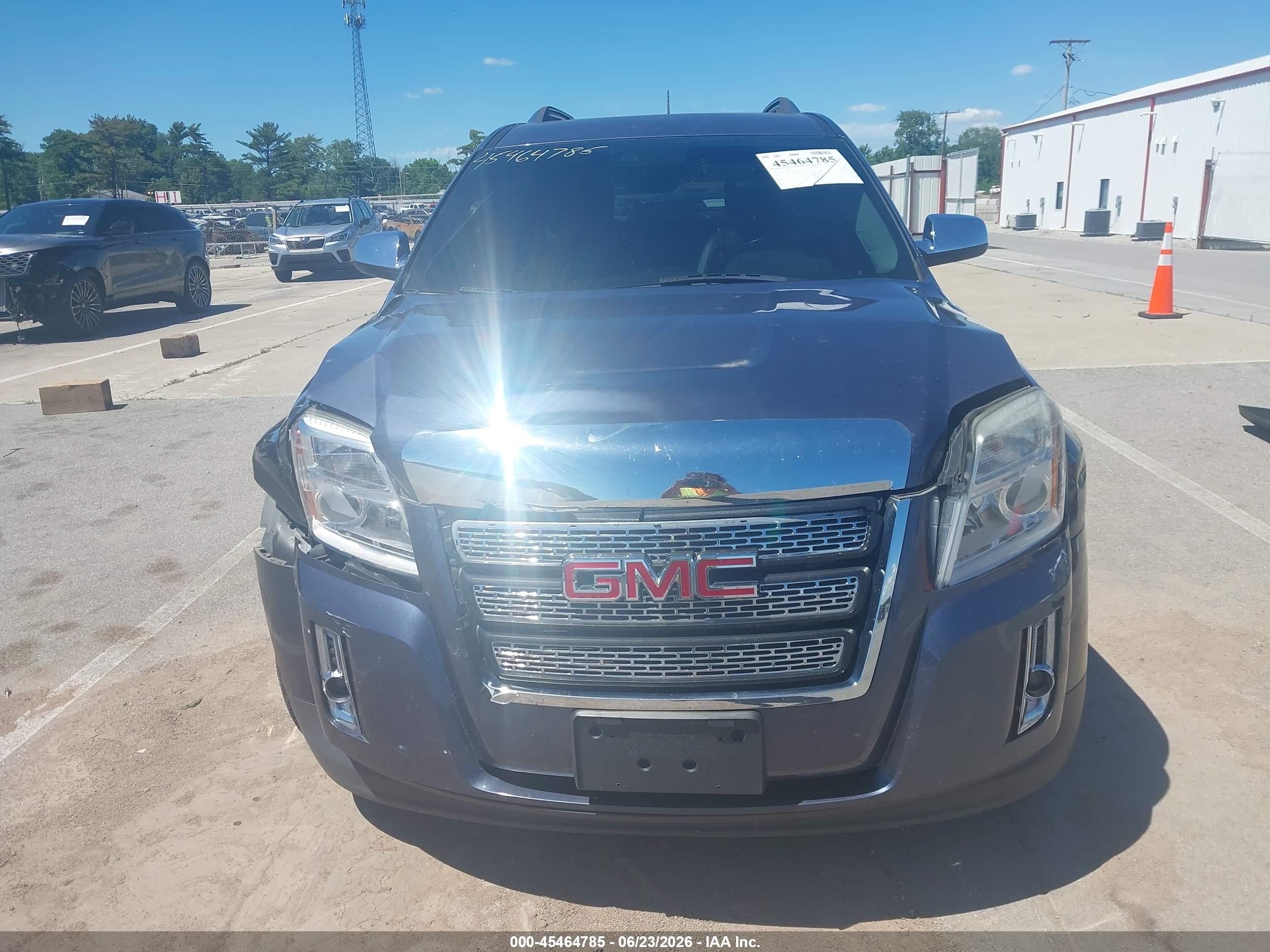 2014 Gmc Terrain Slt-2 Blue vin: 2GKFLYE39E6251069
