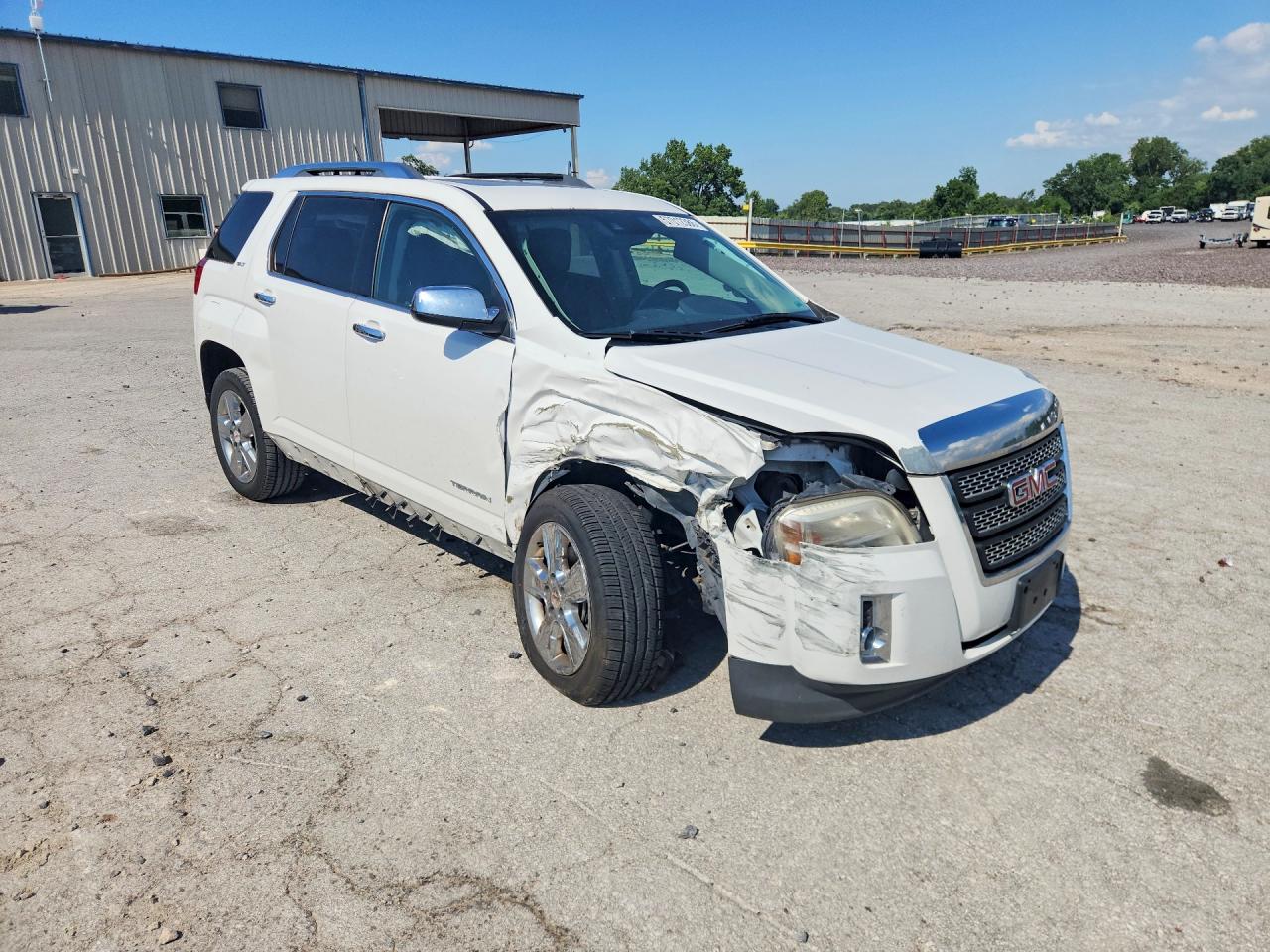 2015 Gmc Terrain Slt White vin: 2GKFLYE39F6149966