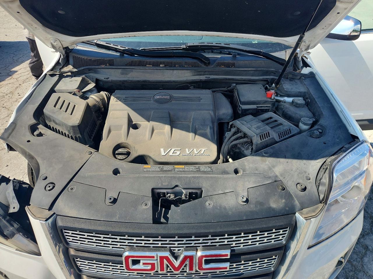 2015 Gmc Terrain Slt White vin: 2GKFLYE39F6149966