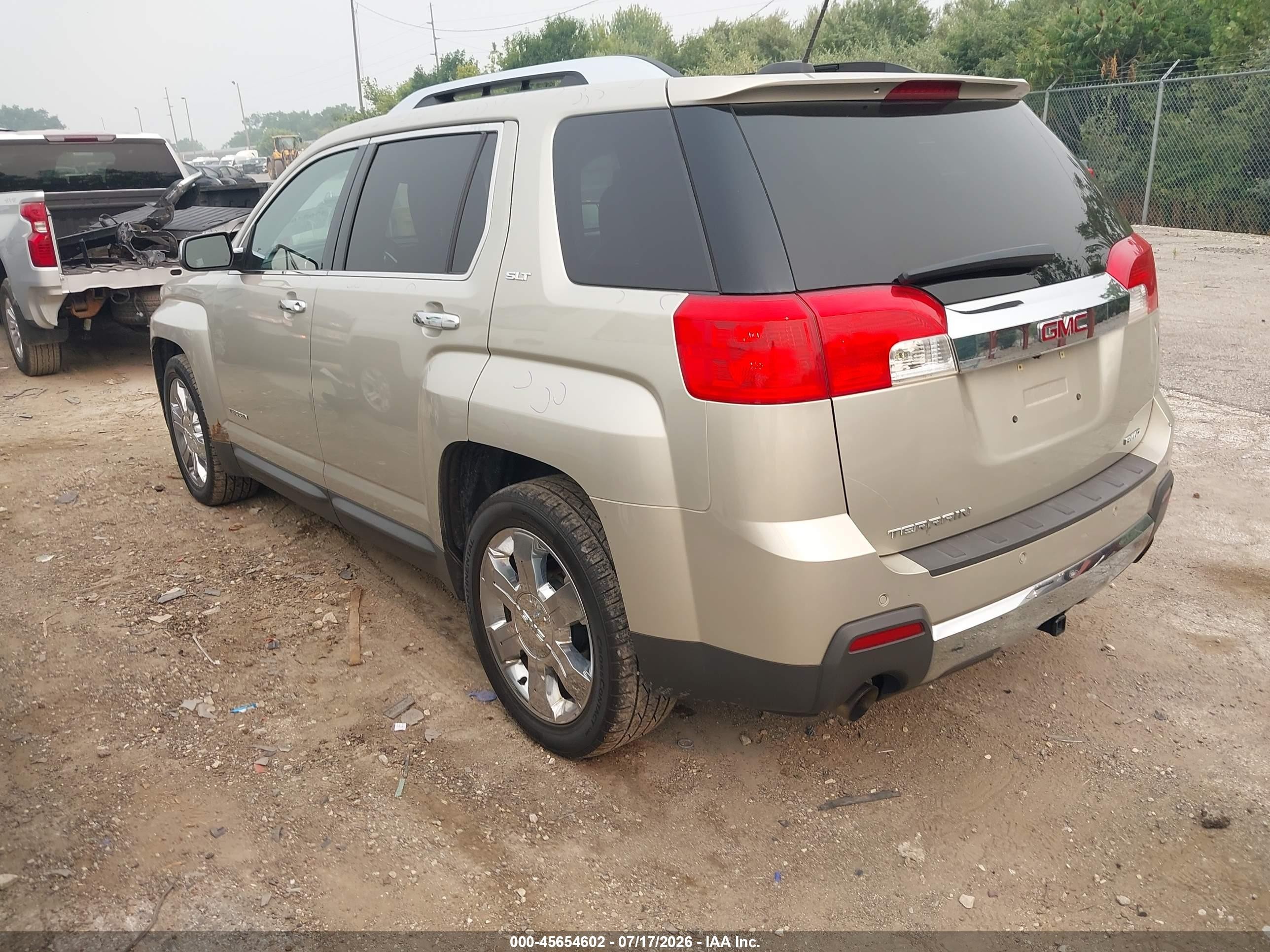 2015 Gmc Terrain Slt-2 Silver vin: 2GKFLYE39F6168310