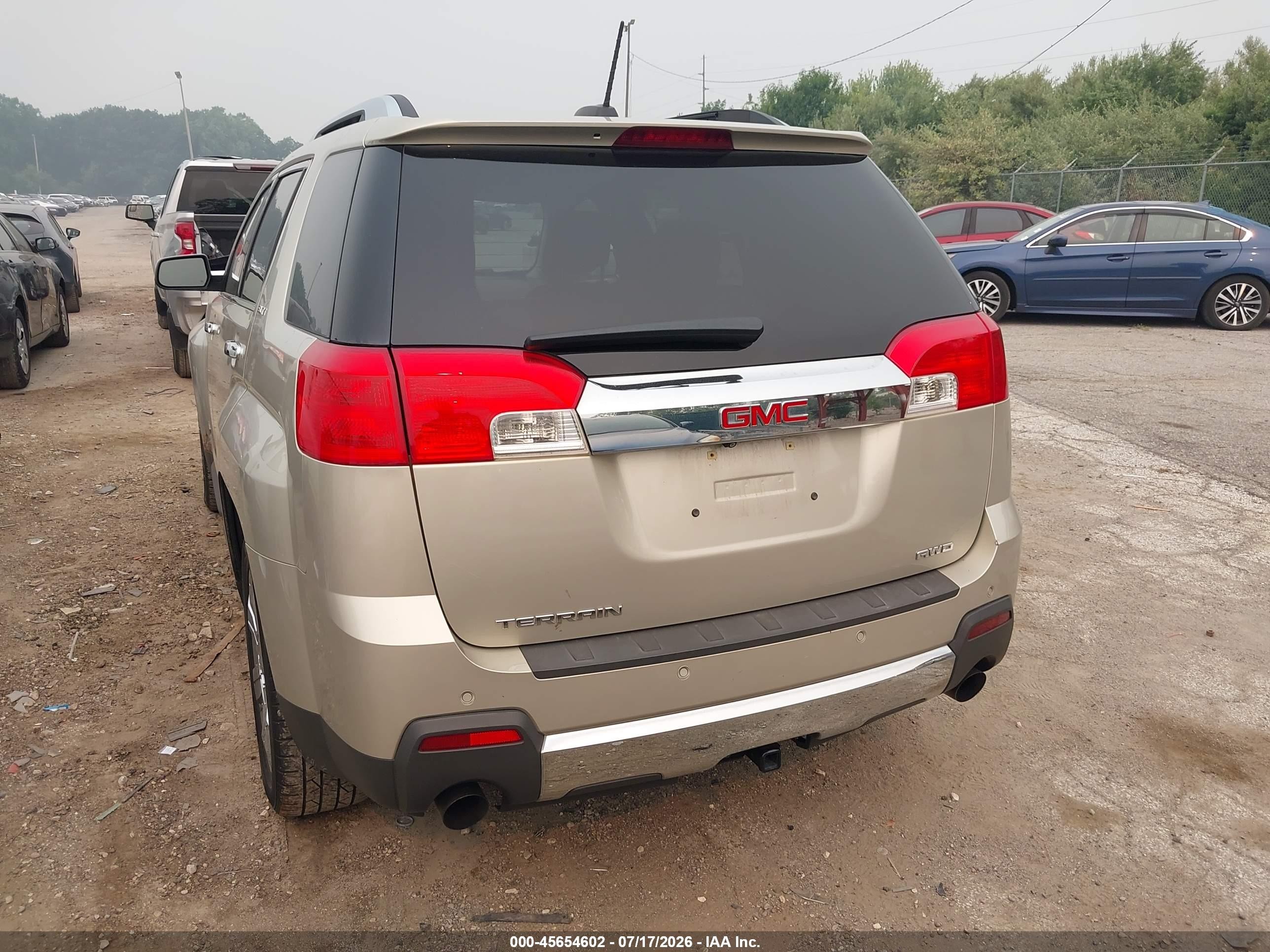 2015 Gmc Terrain Slt-2 Silver vin: 2GKFLYE39F6168310