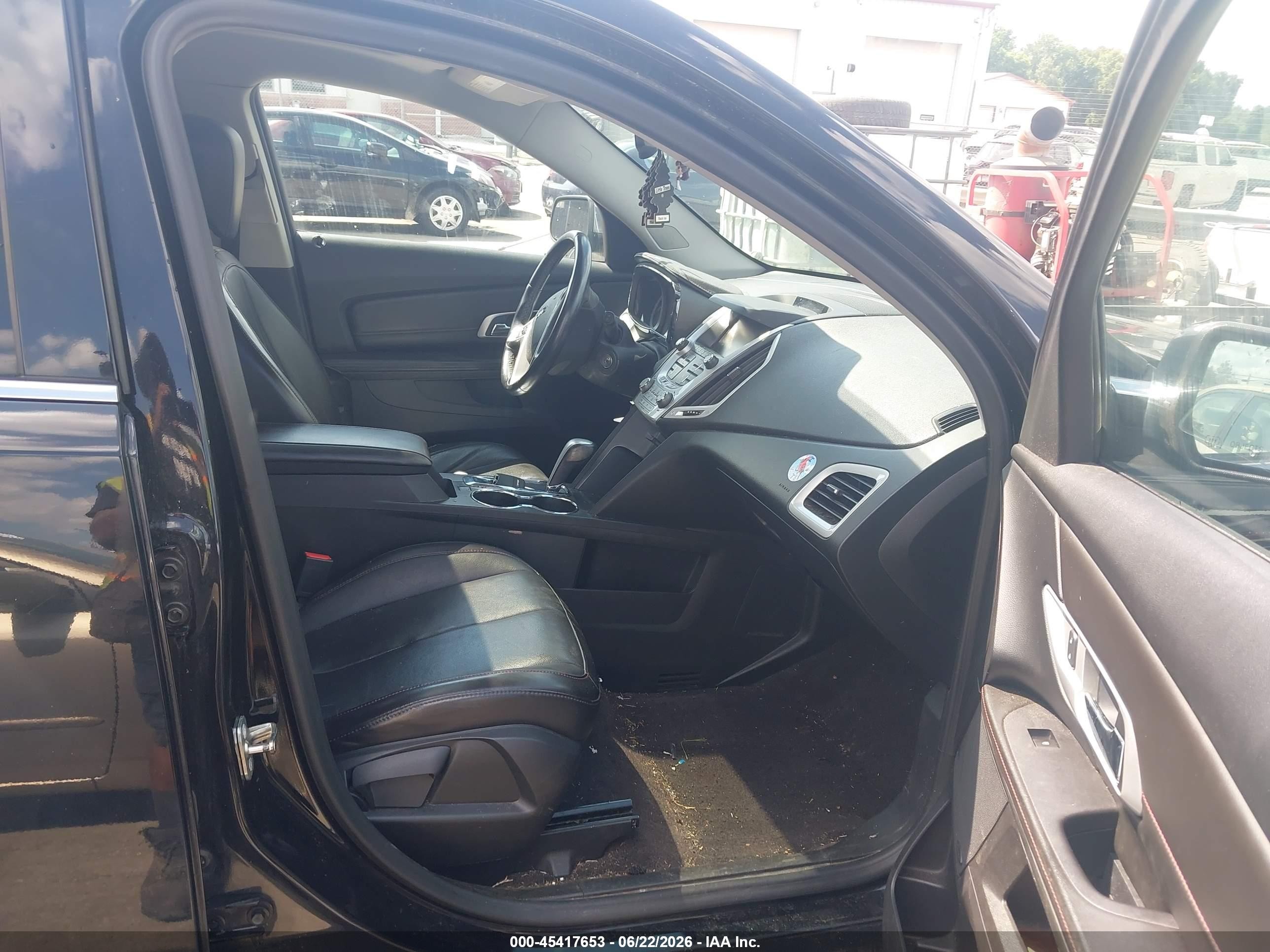 2015 Gmc Terrain Slt-2 Black vin: 2GKFLYE39F6436451