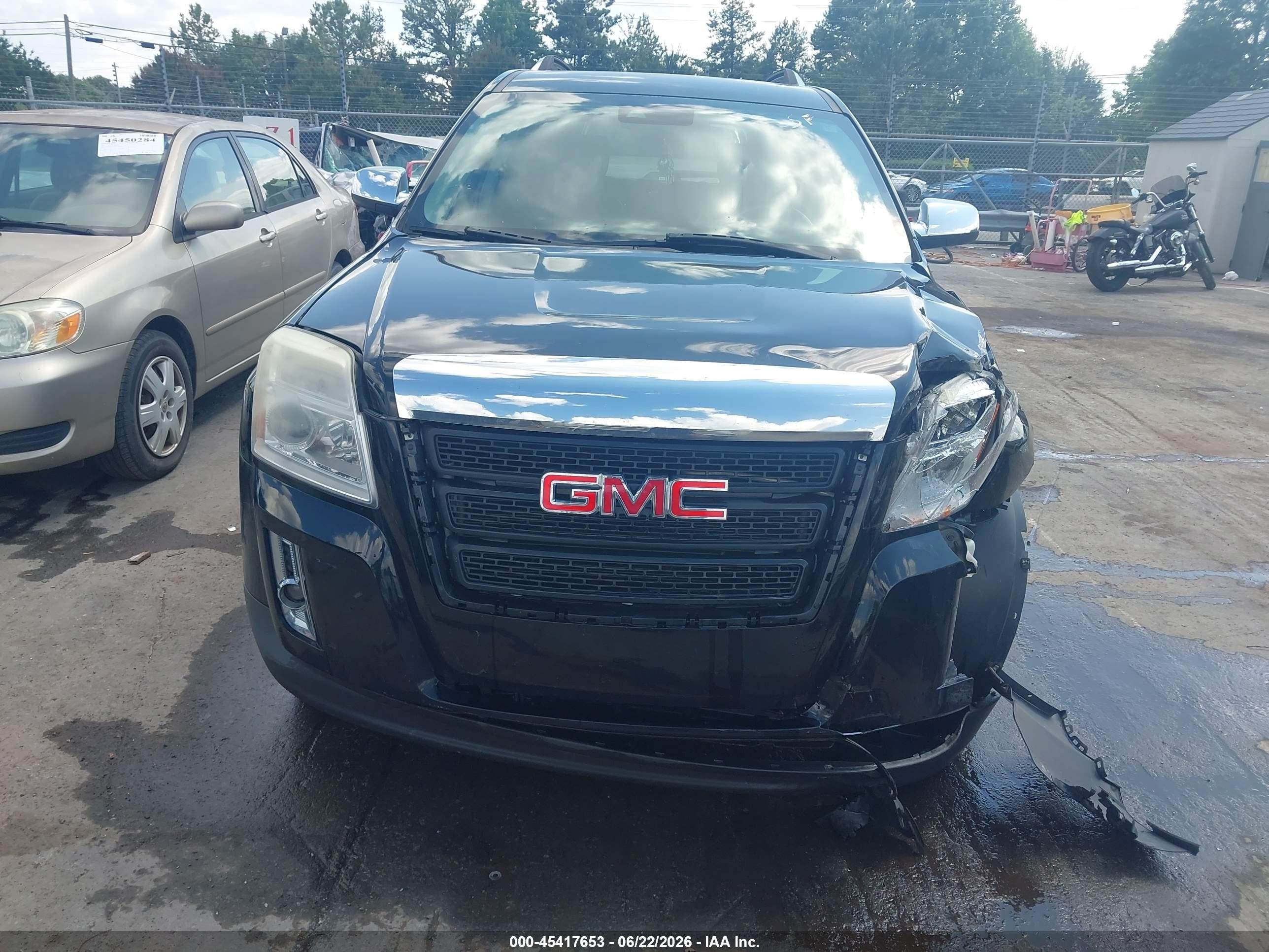 2015 Gmc Terrain Slt-2 Black vin: 2GKFLYE39F6436451