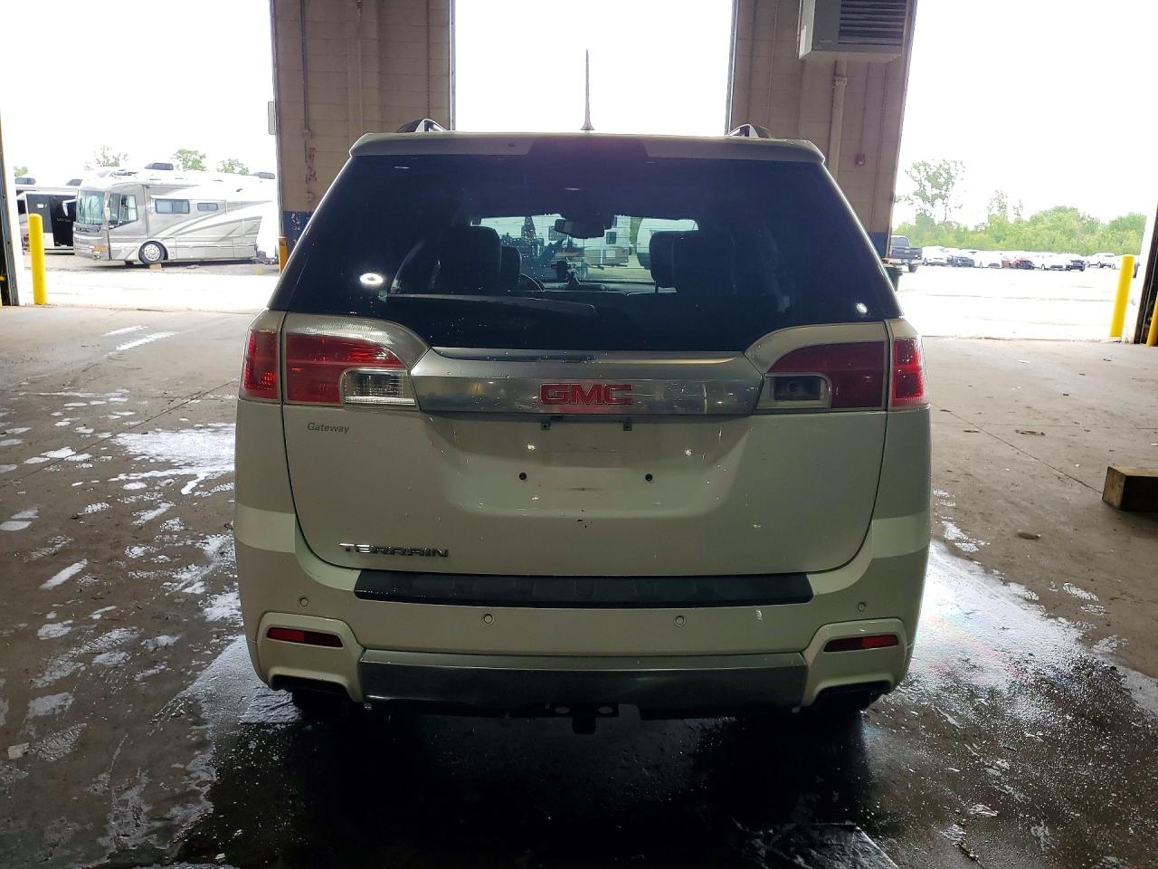 2013 Gmc Terrain Denali White vin: 2GKFLYE3XD6148113