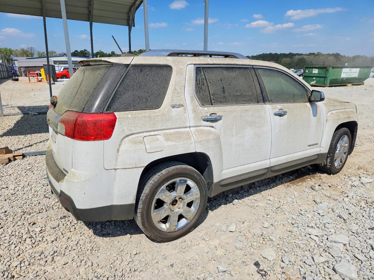2015 Gmc Terrain Slt White vin: 2GKFLYE3XF6236517