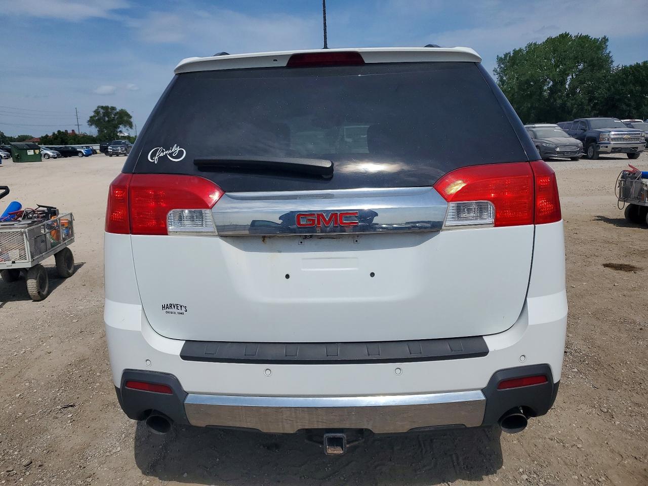 2015 Gmc Terrain Slt White vin: 2GKFLYE3XF6268951