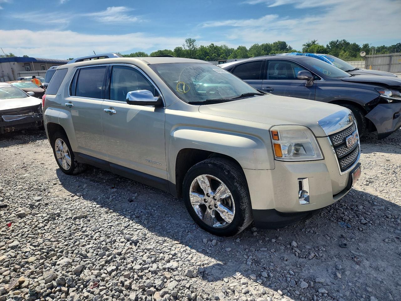 2015 Gmc Terrain Slt Желто-коричневый vin: 2GKFLYEK0F6182765