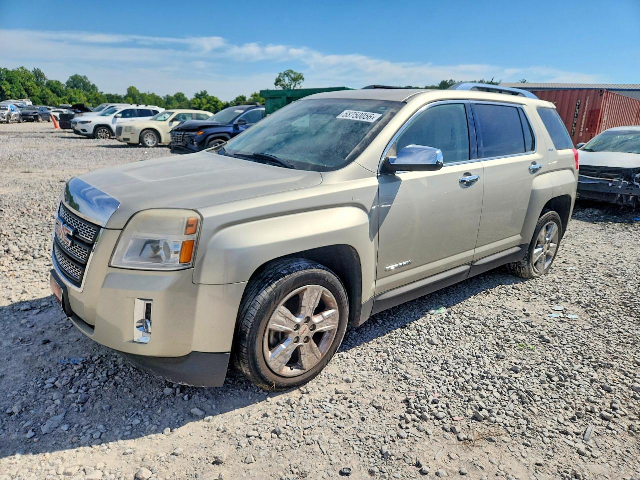 2015 Gmc Terrain Slt Желто-коричневый vin: 2GKFLYEK0F6182765