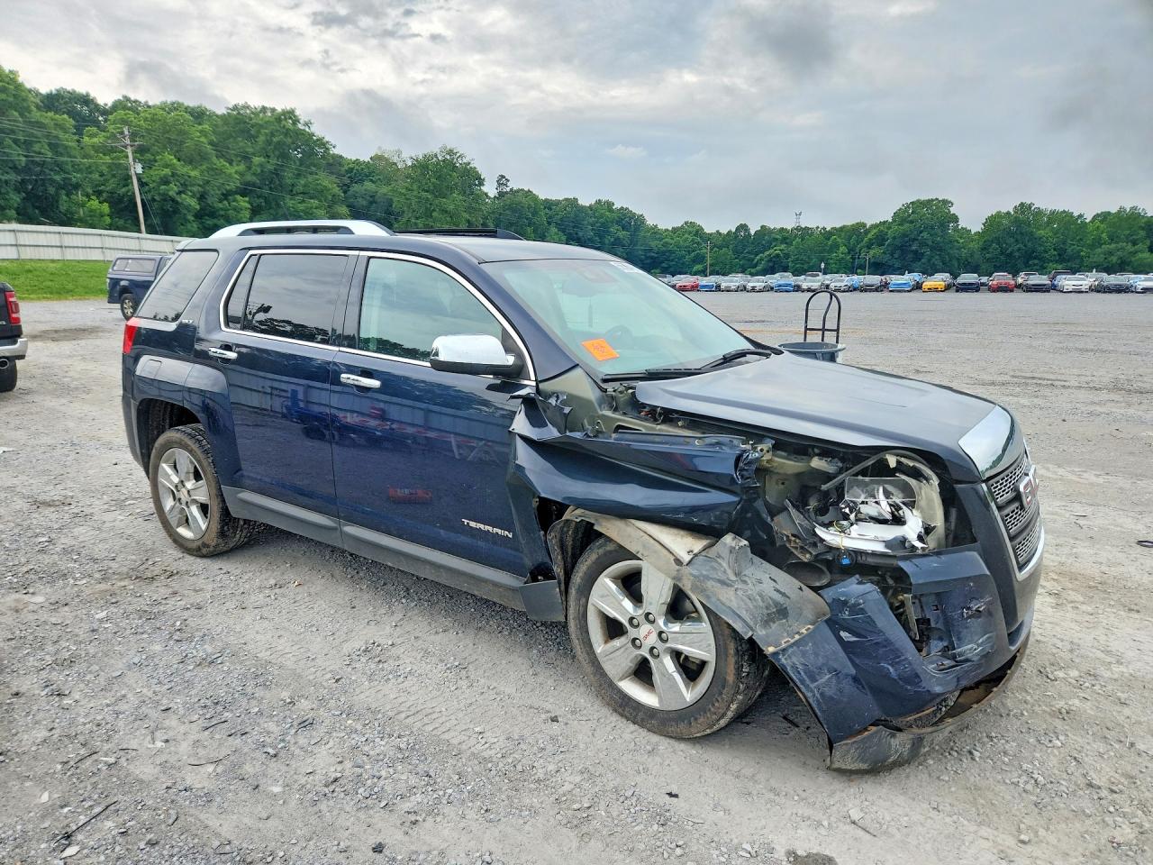 2015 Gmc Terrain Slt Blue vin: 2GKFLYEK9F6266700