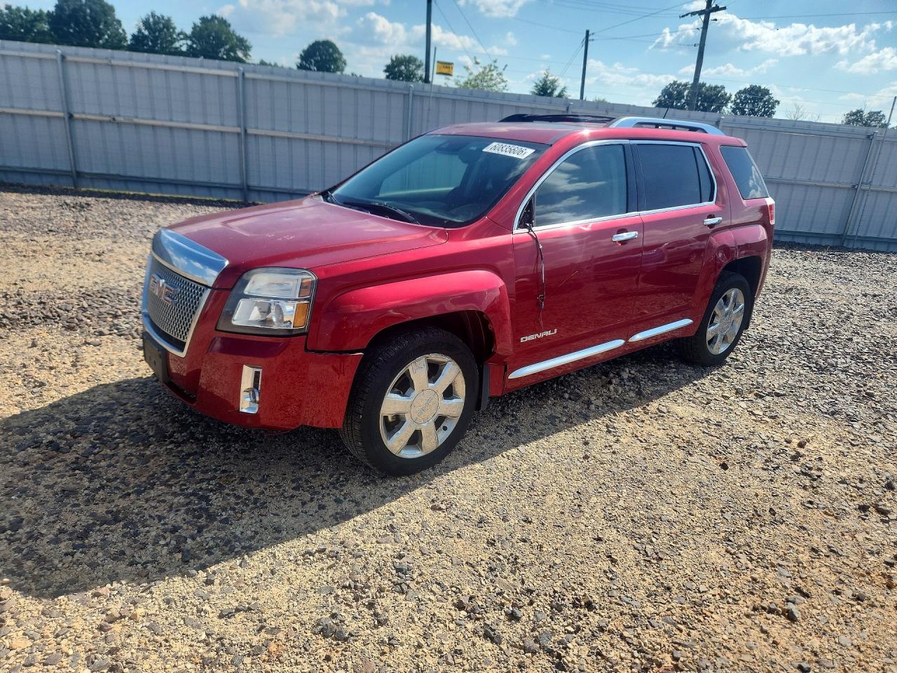 2013 Gmc Terrain Denali Red vin: 2GKFLZE30D6124912