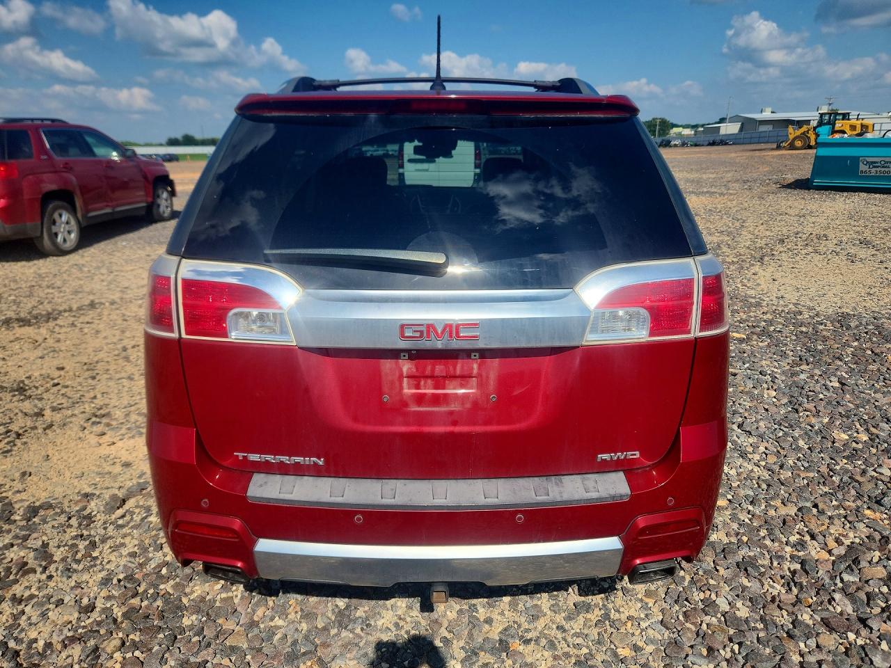 2013 Gmc Terrain Denali Red vin: 2GKFLZE30D6124912