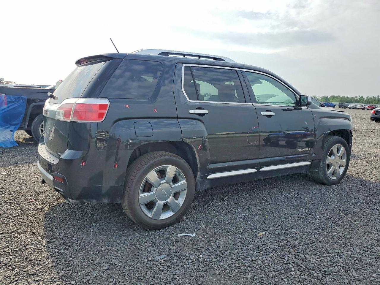 2014 Gmc Terrain Denali Черный vin: 2GKFLZE30E6129349
