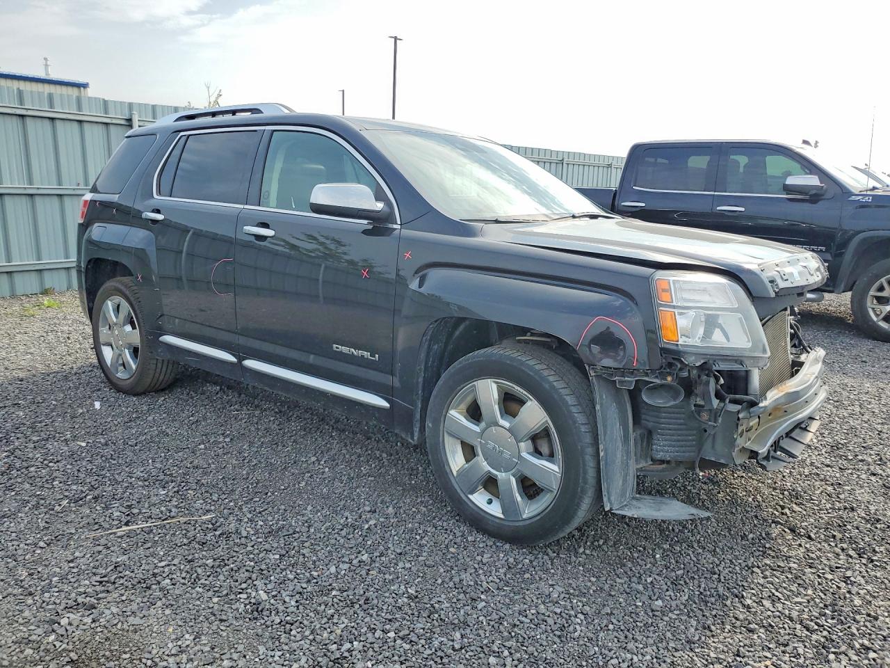 2014 Gmc Terrain Denali Черный vin: 2GKFLZE30E6129349