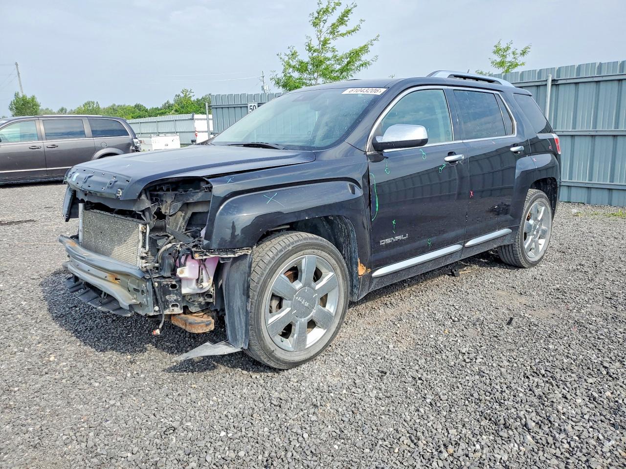 2014 Gmc Terrain Denali Черный vin: 2GKFLZE30E6129349