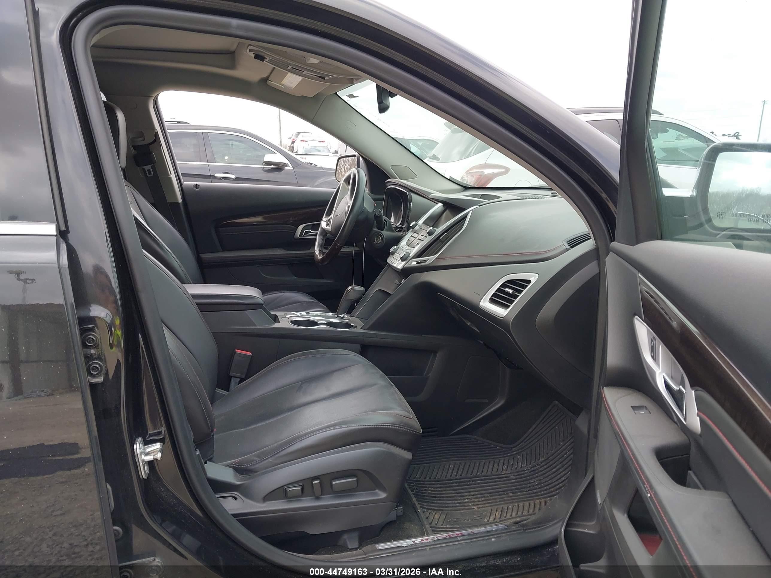 2015 Gmc Terrain Denali Black vin: 2GKFLZE30F6379742