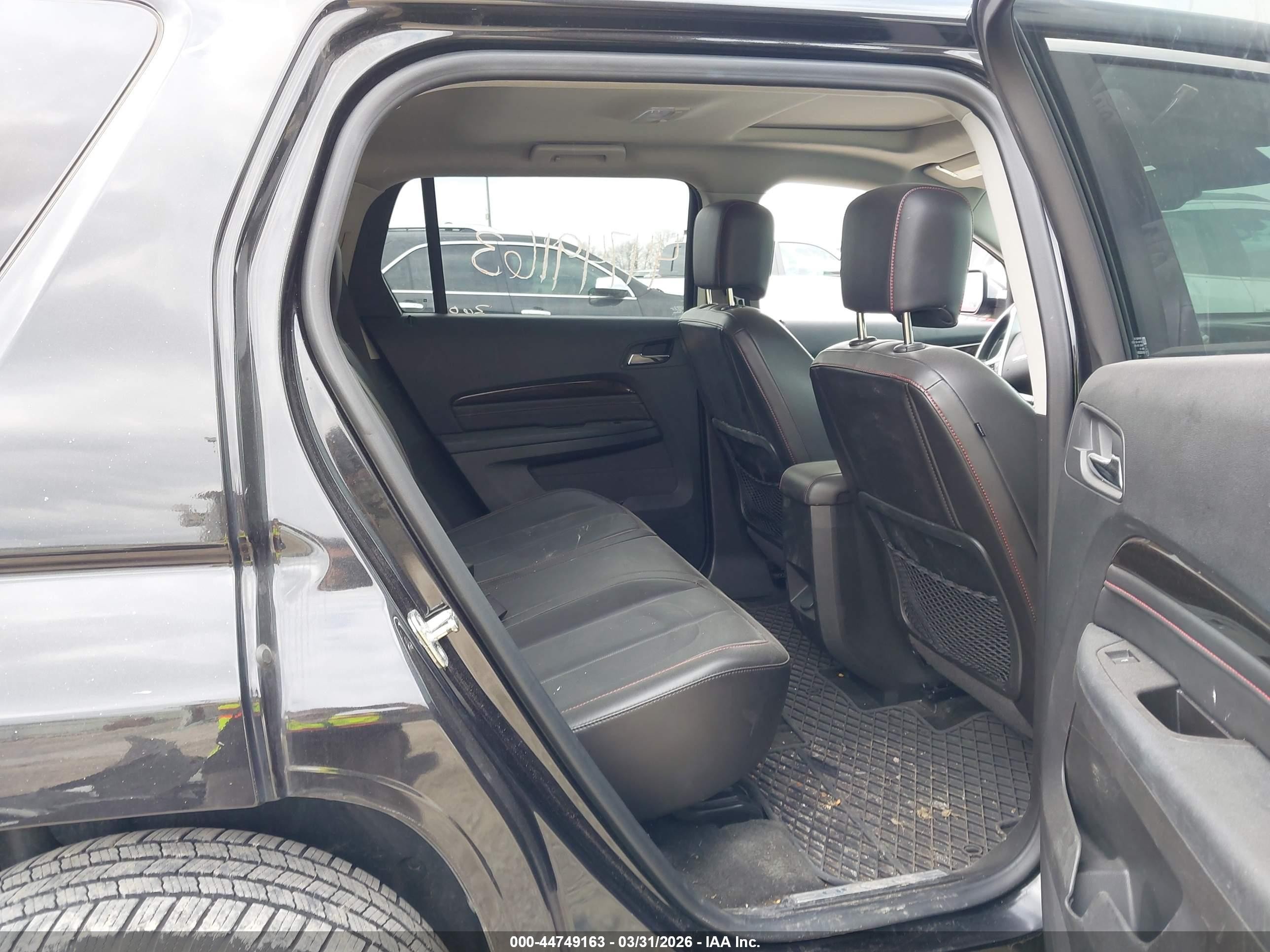 2015 Gmc Terrain Denali Black vin: 2GKFLZE30F6379742