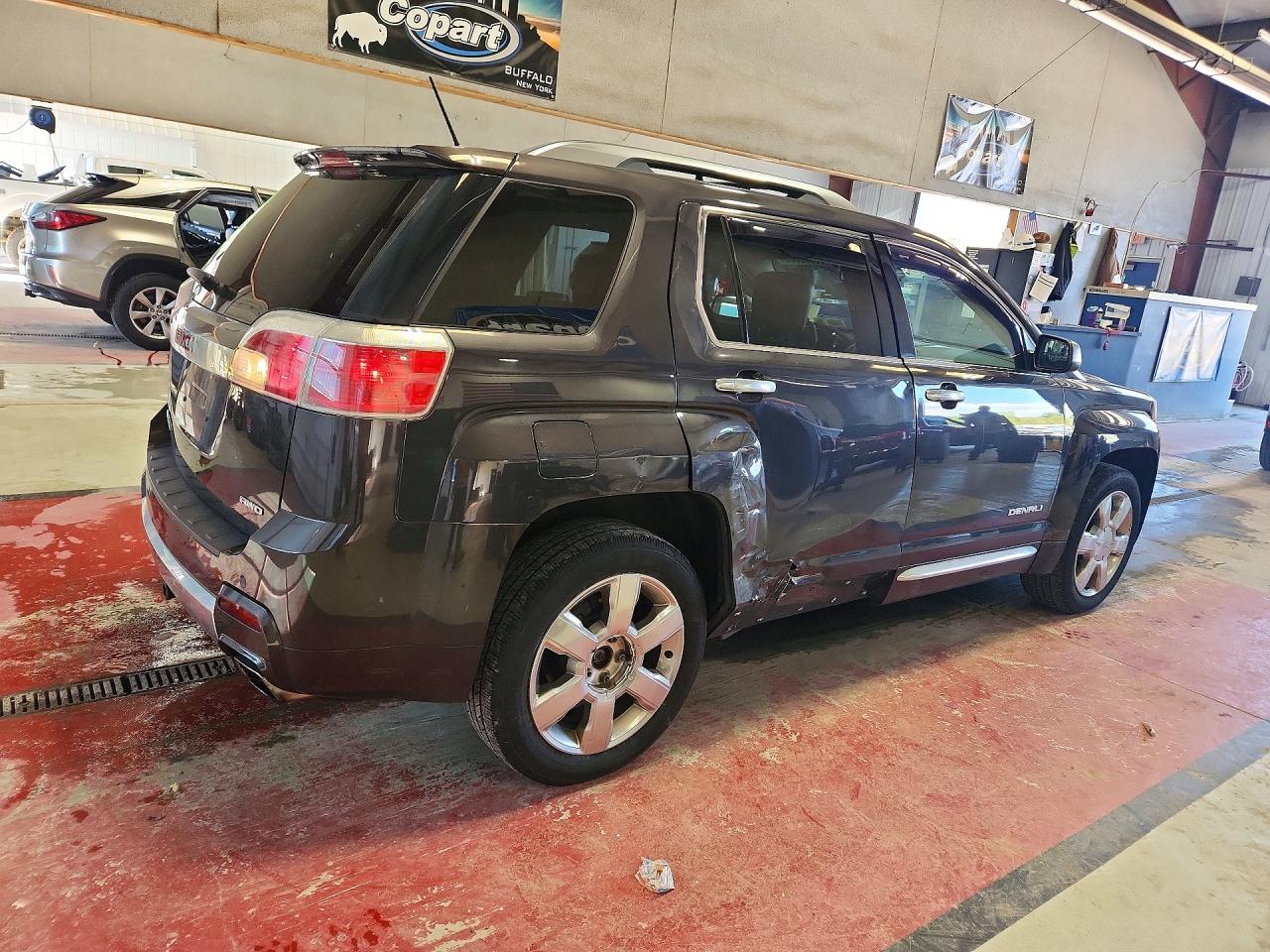 2015 Gmc Terrain Denali Gray vin: 2GKFLZE31F6167397