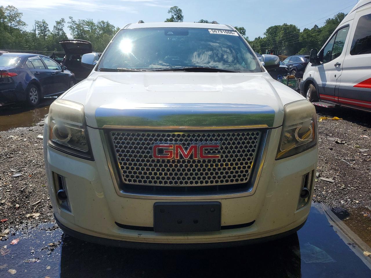 2015 Gmc Terrain Denali Белый vin: 2GKFLZE31F6308629
