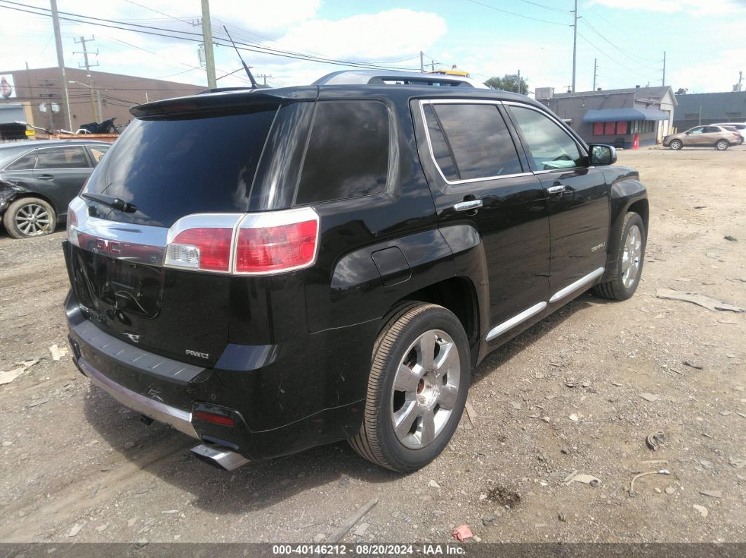2013 Gmc Terrain Denali Black vin: 2GKFLZE32D6133420