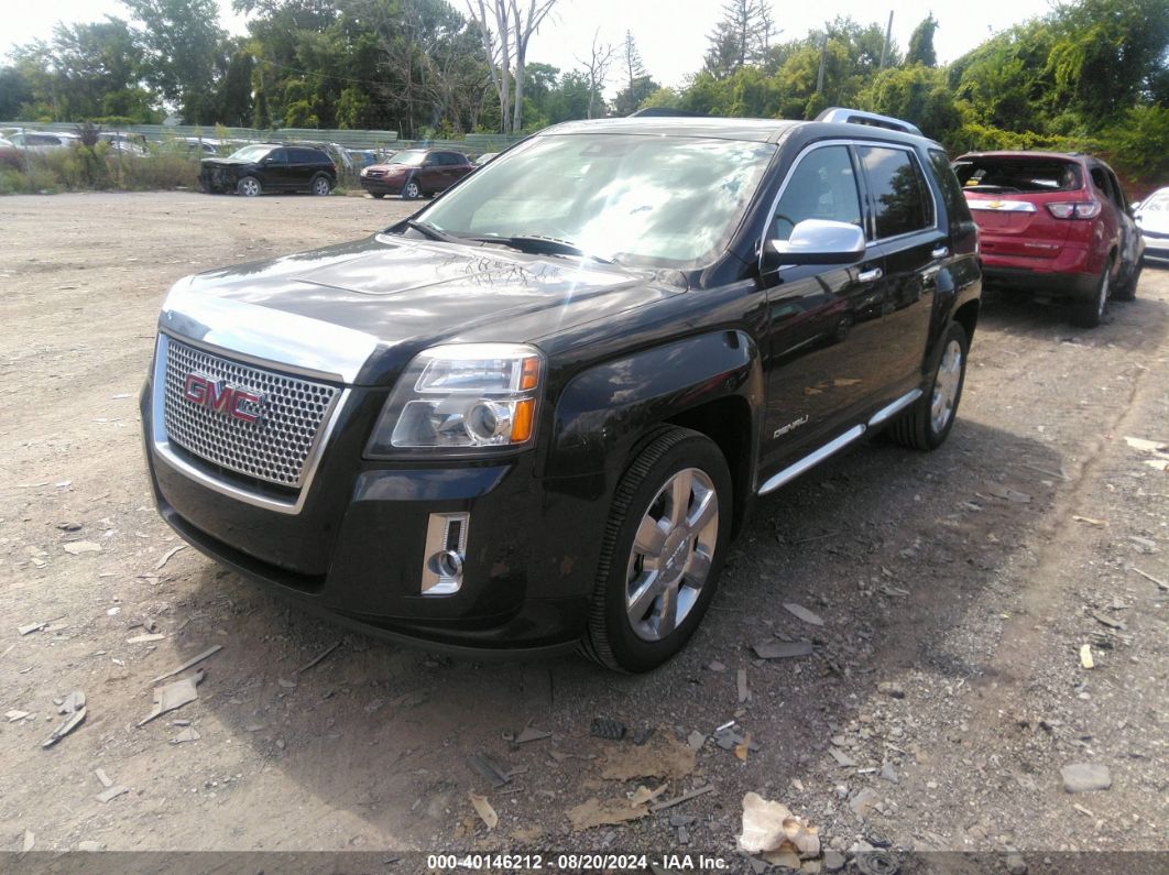 2013 Gmc Terrain Denali Black vin: 2GKFLZE32D6133420