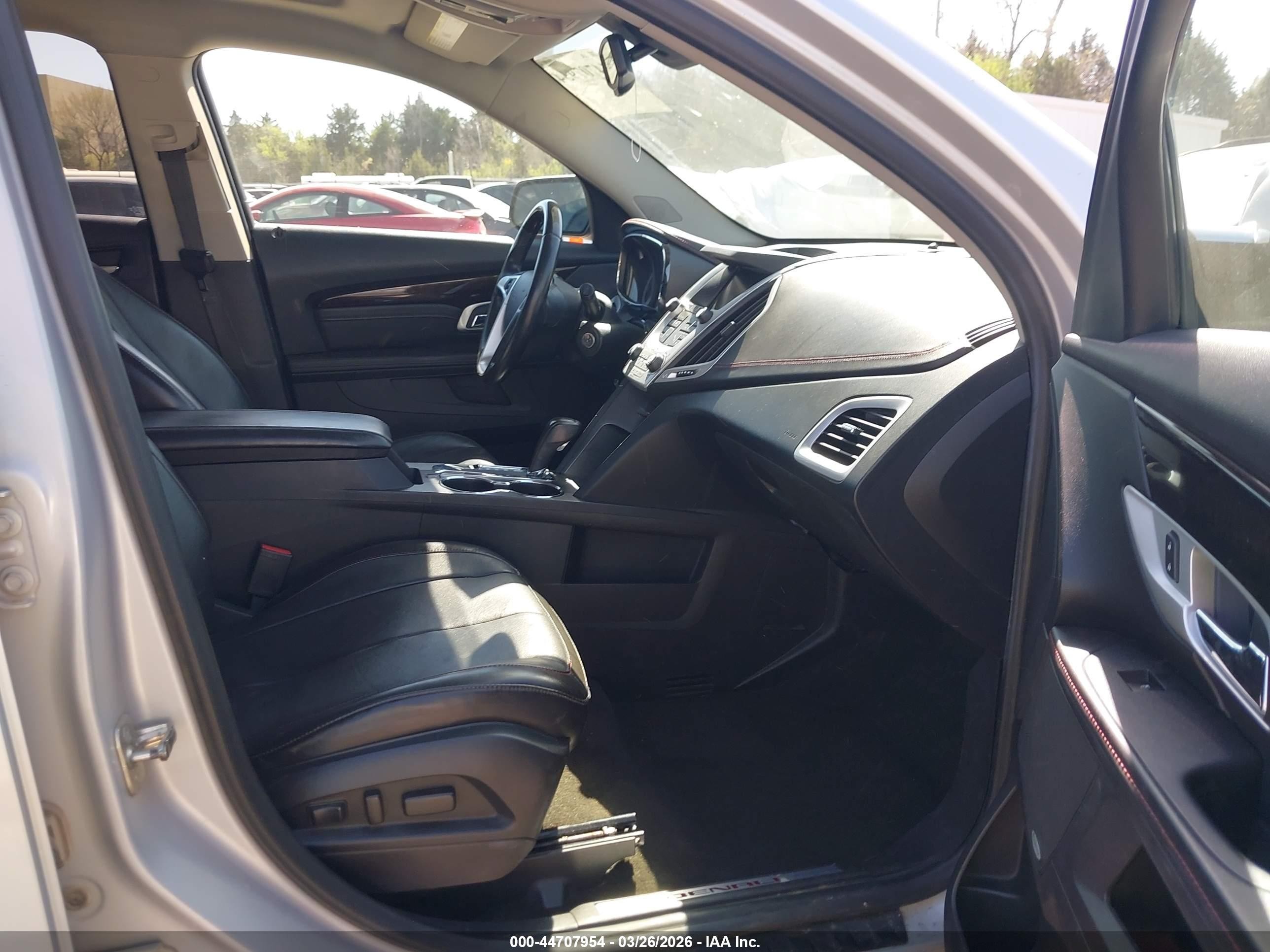 2013 Gmc Terrain Denali Silver vin: 2GKFLZE32D6154736