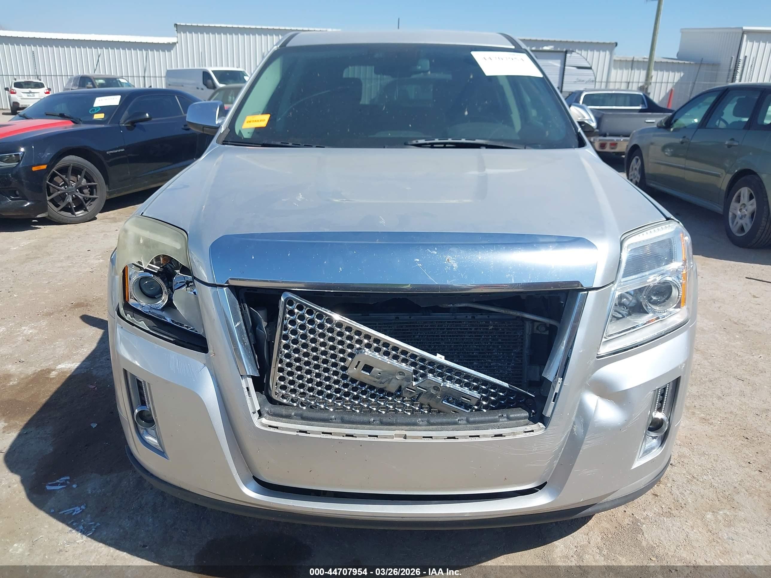 2013 Gmc Terrain Denali Silver vin: 2GKFLZE32D6154736