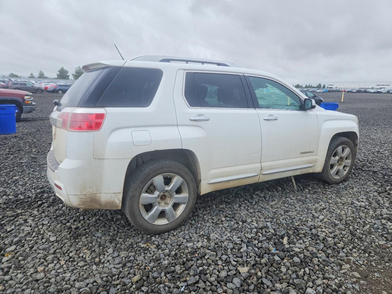 2013 Gmc Terrain Denali White vin: 2GKFLZE32D6363832