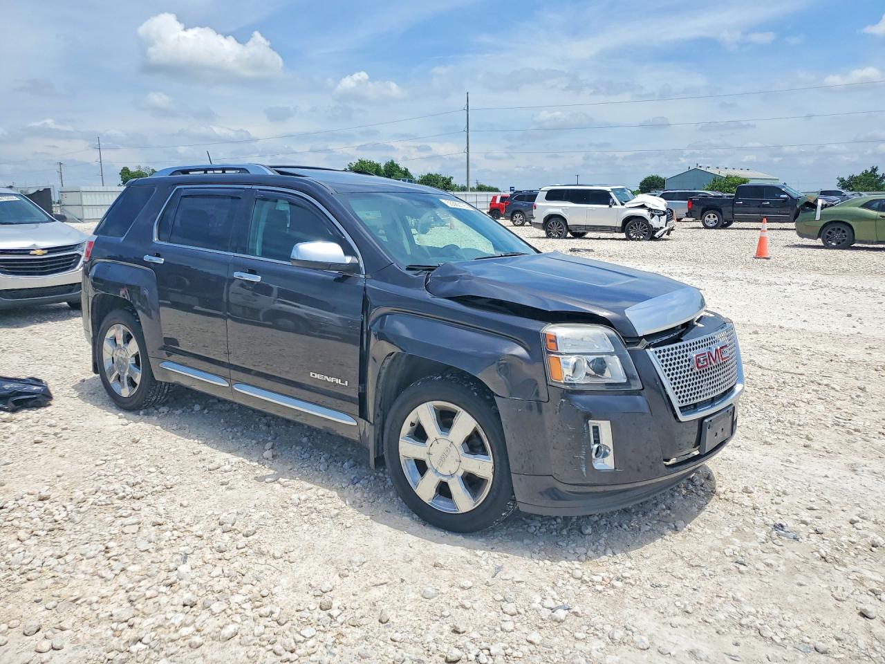 2015 Gmc Terrain Denali Black vin: 2GKFLZE32F6260736