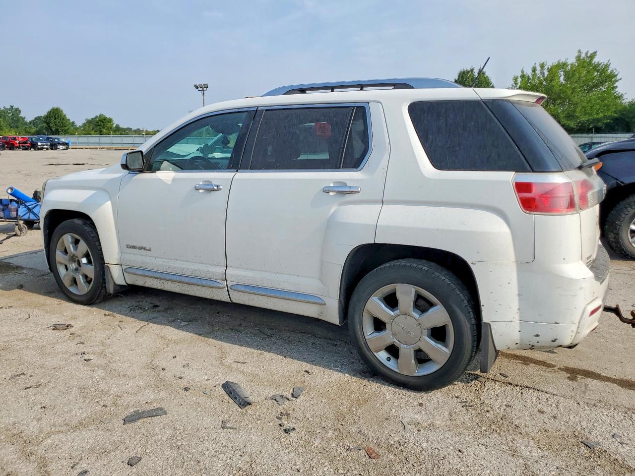 2013 Gmc Terrain Denali Белый vin: 2GKFLZE33D6184005