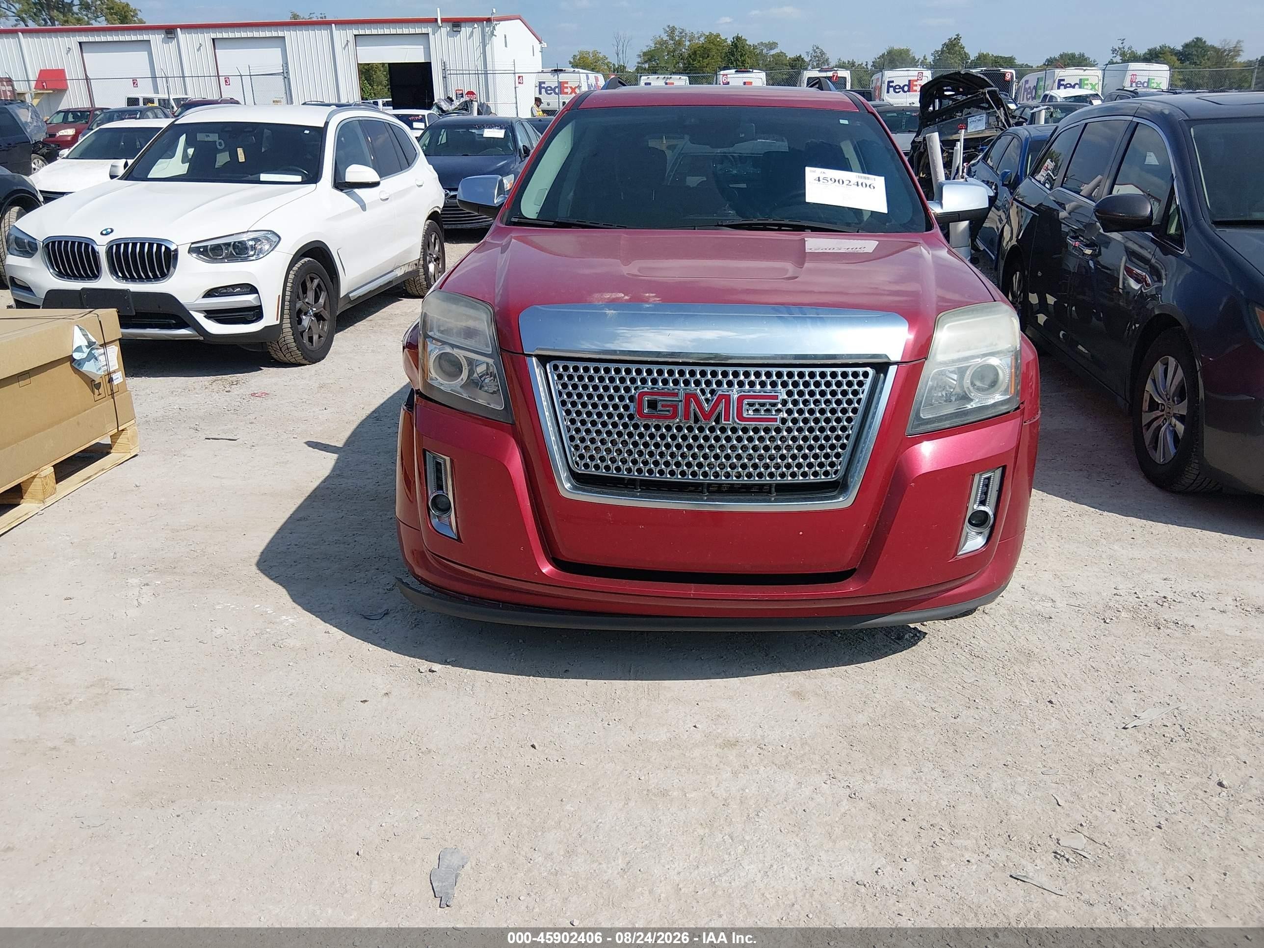 2013 Gmc Terrain Denali Burgundy vin: 2GKFLZE33D6259074