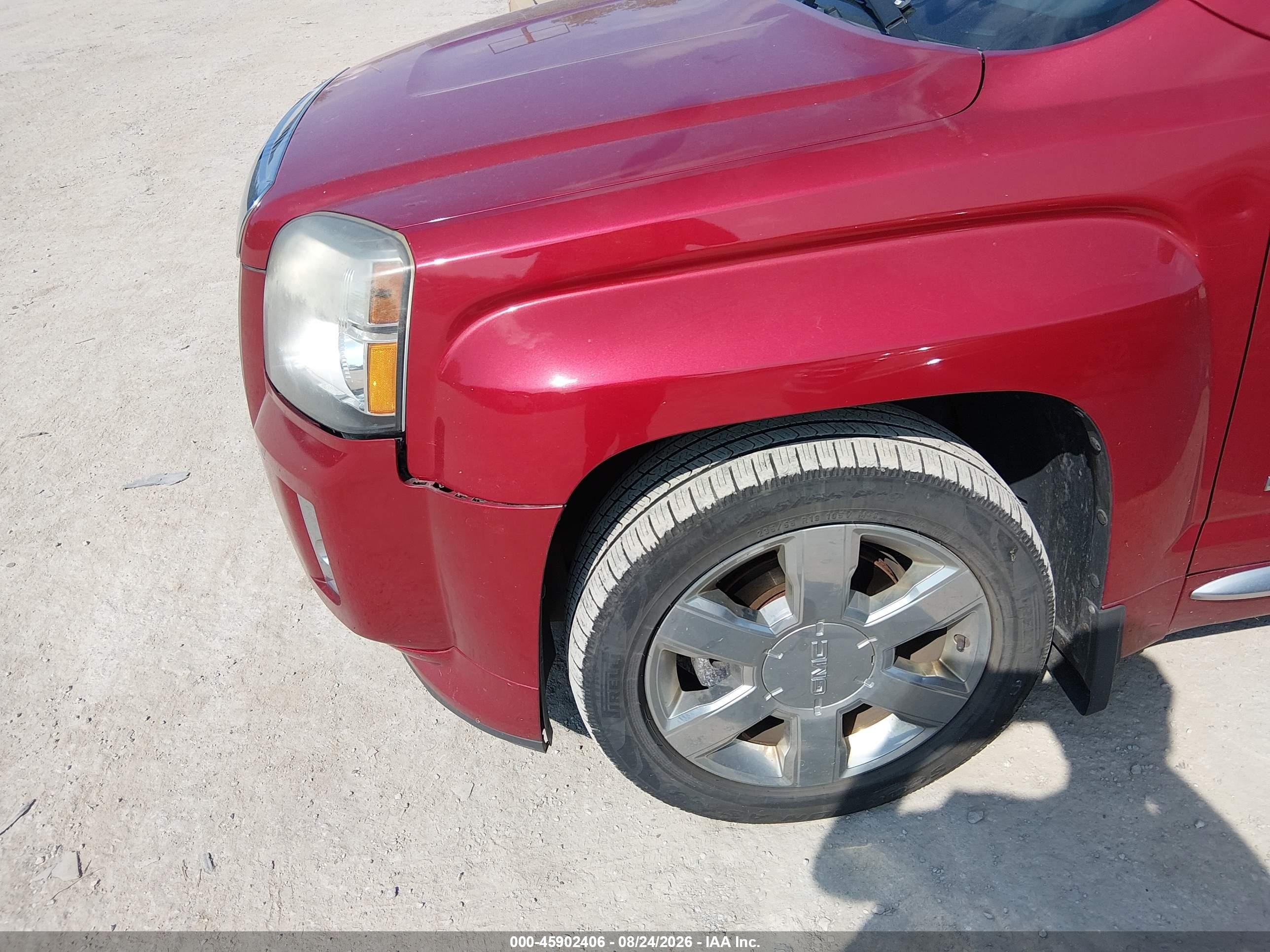 2013 Gmc Terrain Denali Burgundy vin: 2GKFLZE33D6259074