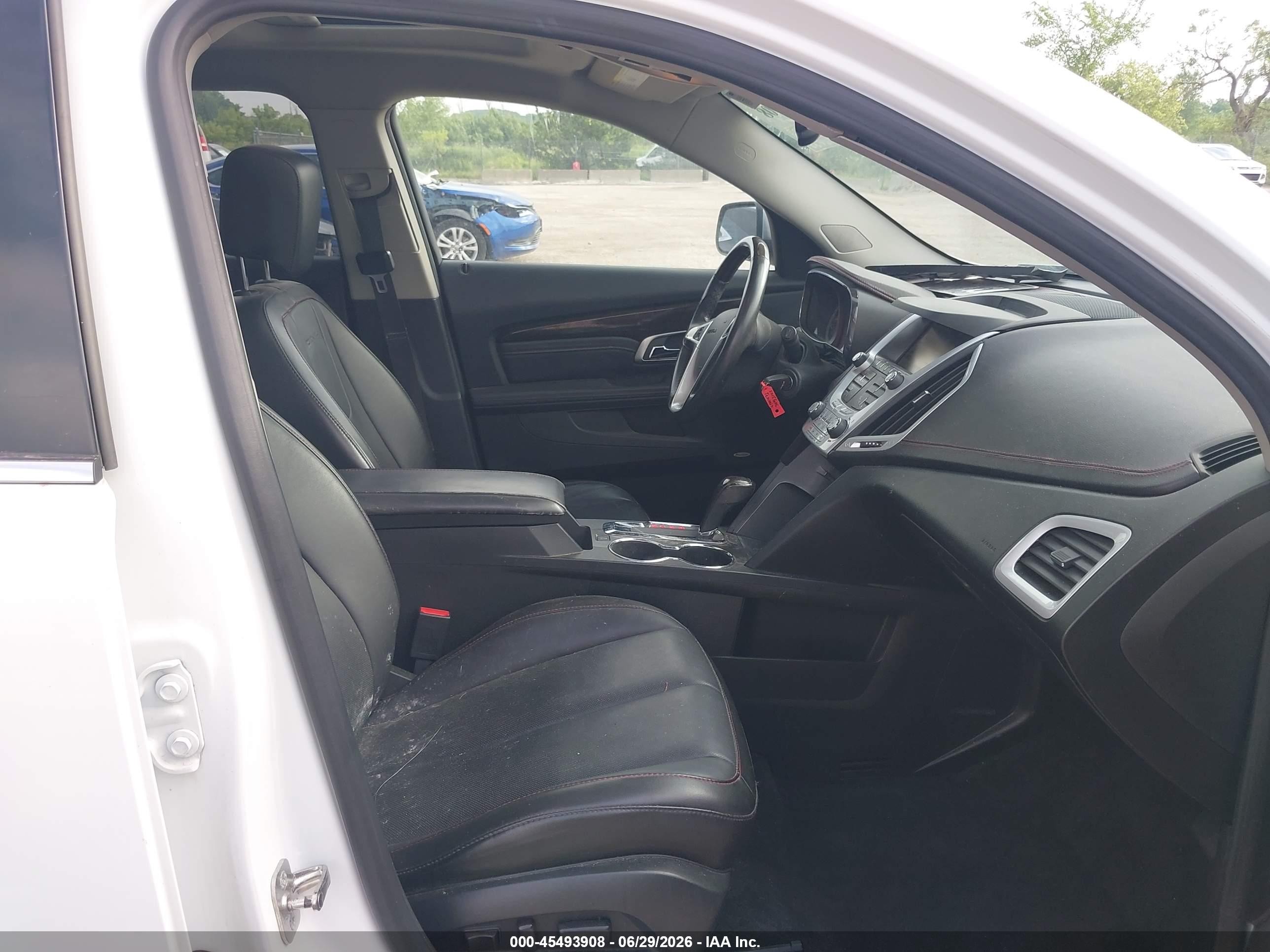 2015 Gmc Terrain Denali Белый vin: 2GKFLZE33F6219502