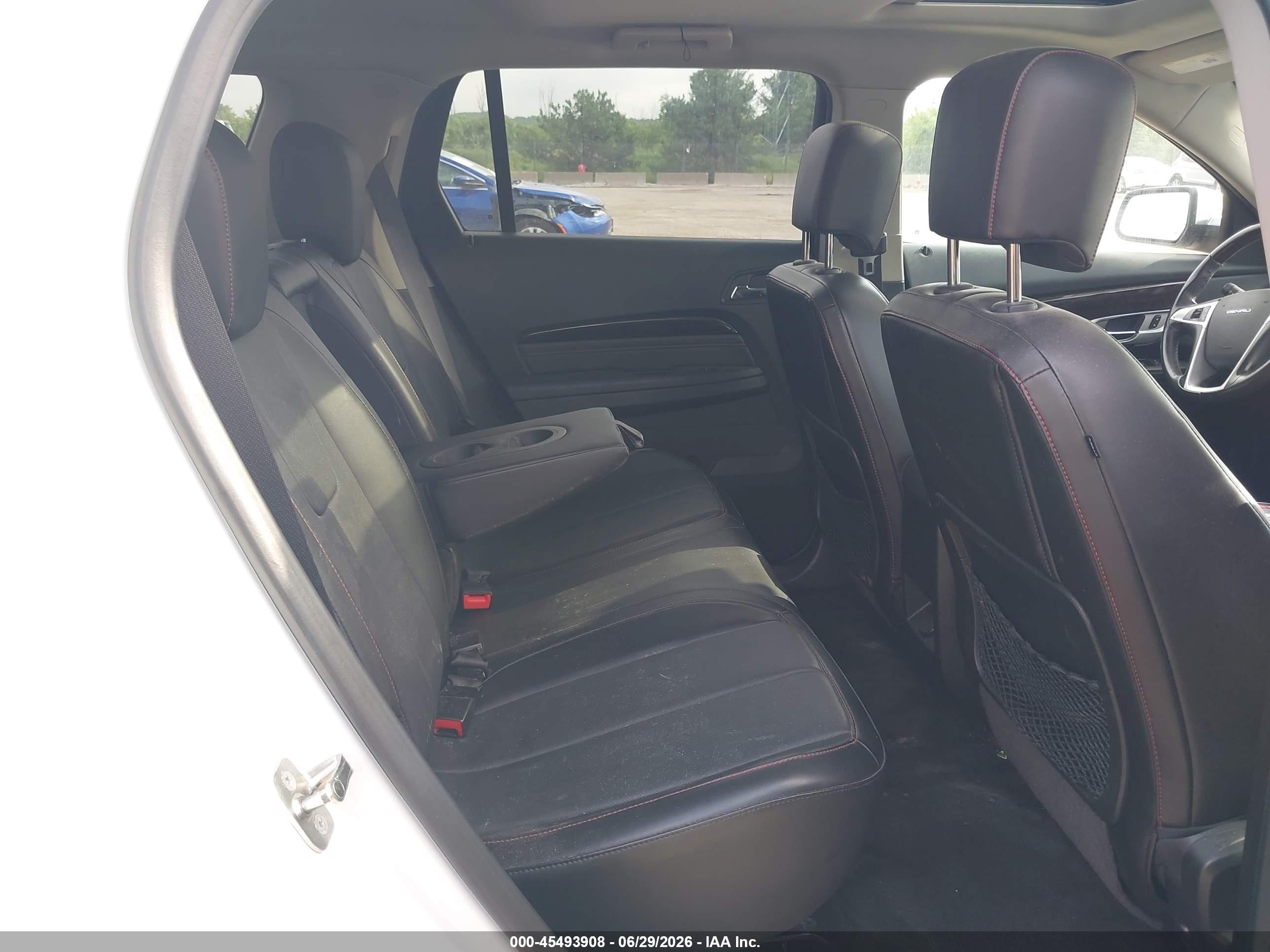2015 Gmc Terrain Denali Белый vin: 2GKFLZE33F6219502