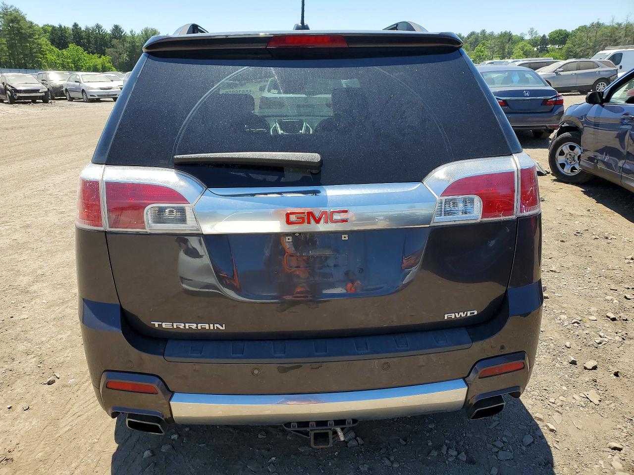 2015 Gmc Terrain Denali Charcoal vin: 2GKFLZE33F6314173