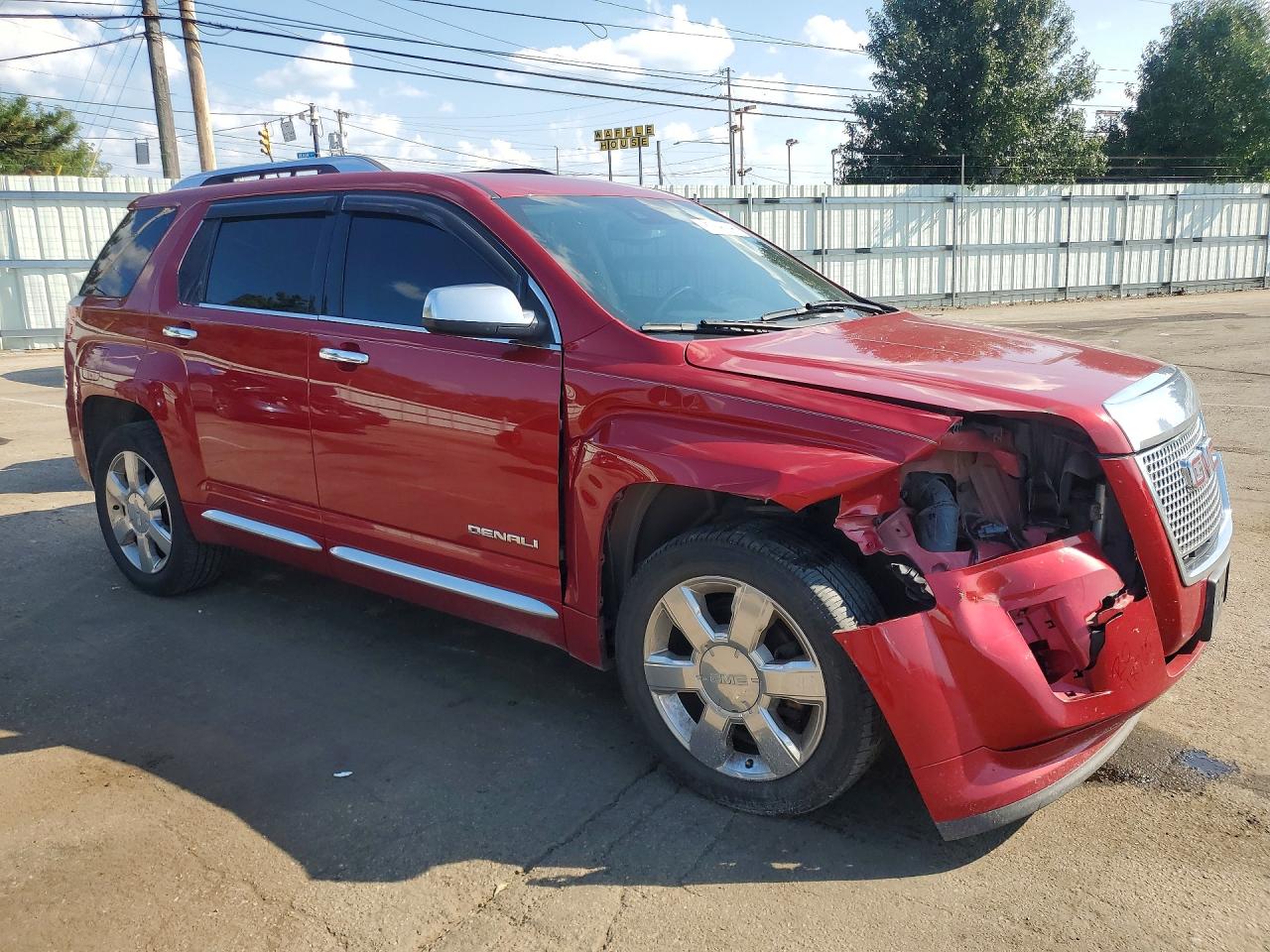 2013 Gmc Terrain Denali Maroon vin: 2GKFLZE34D6174115