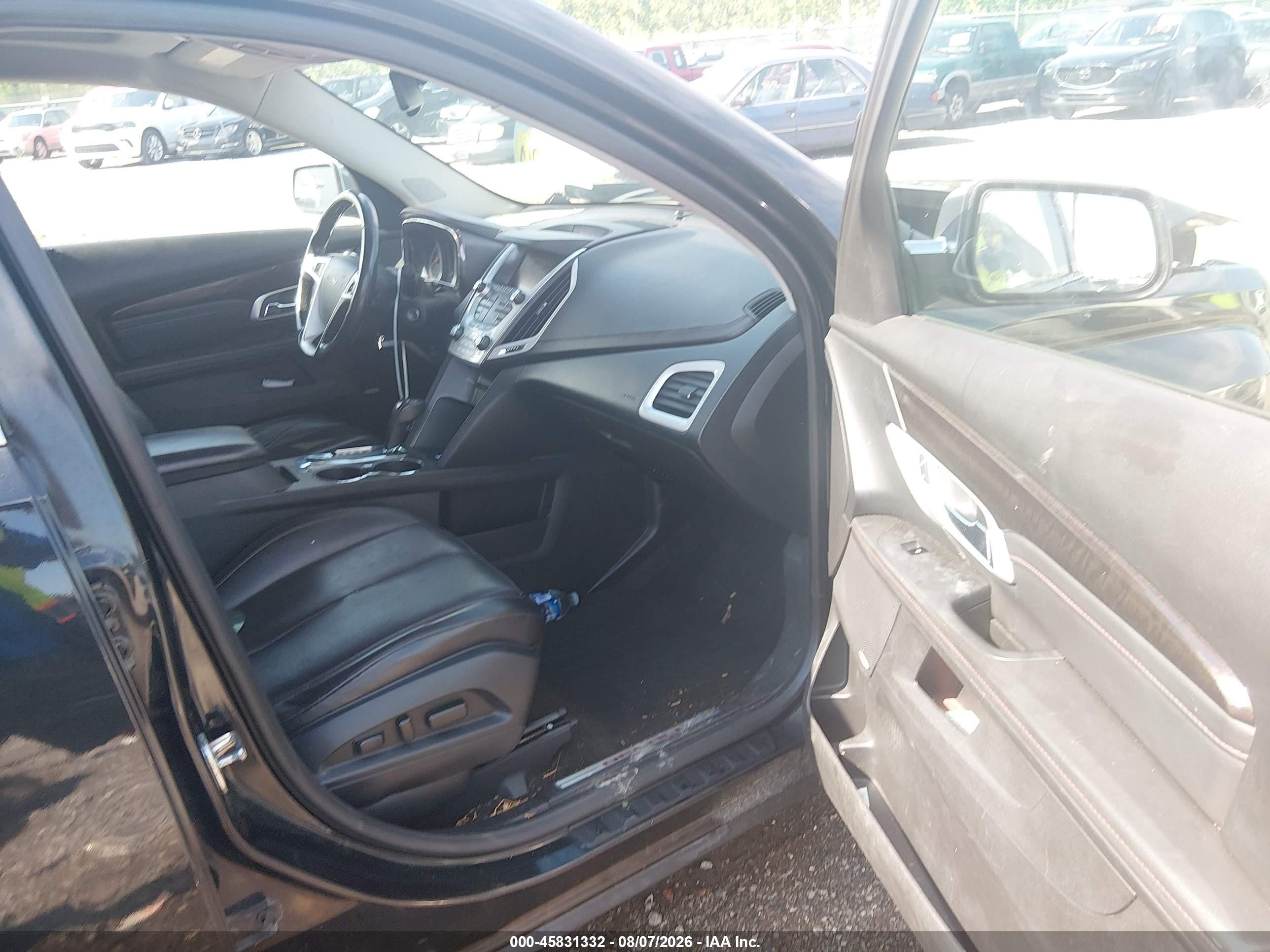 2013 Gmc Terrain Denali Black vin: 2GKFLZE34D6248567
