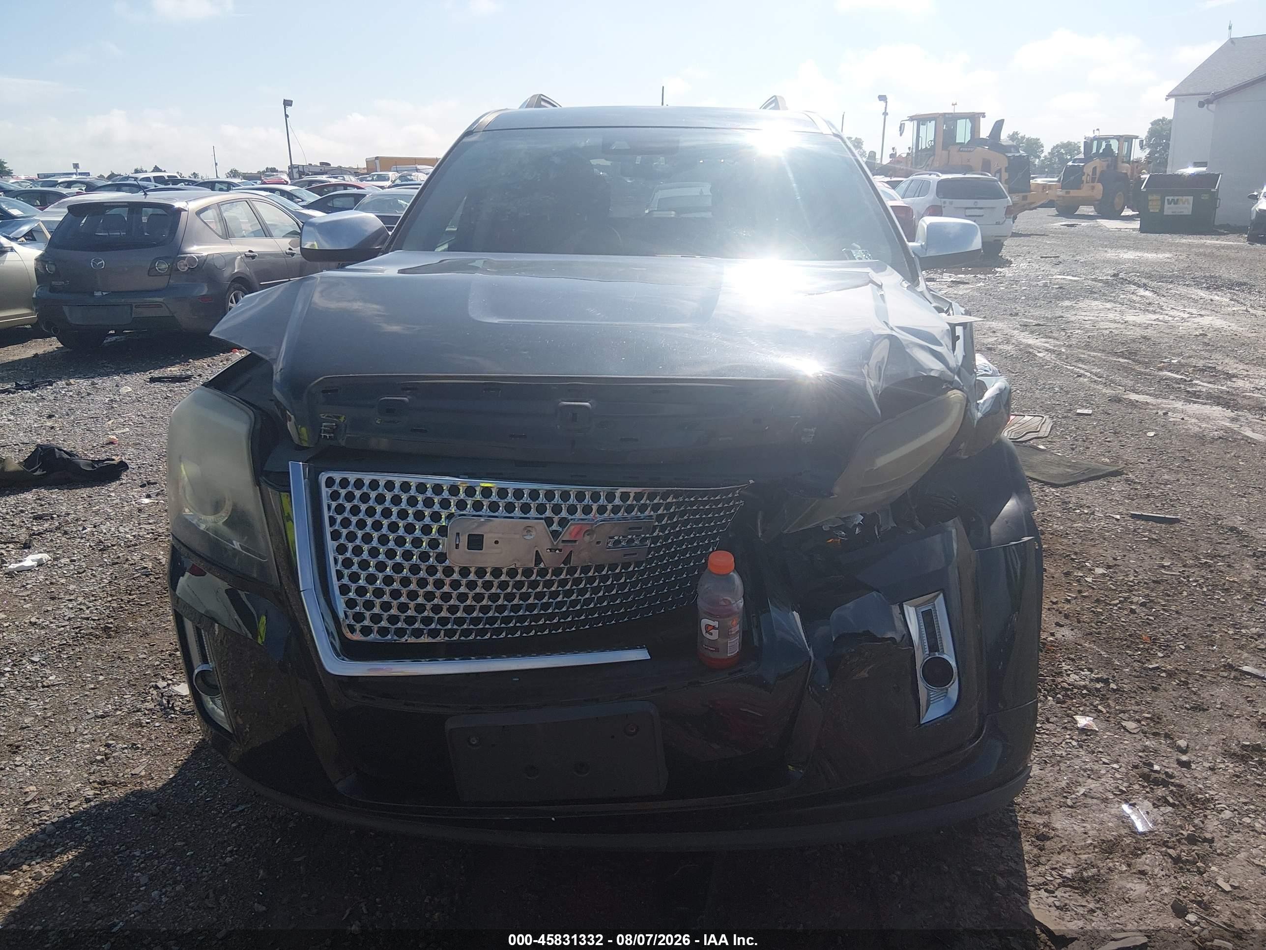 2013 Gmc Terrain Denali Black vin: 2GKFLZE34D6248567