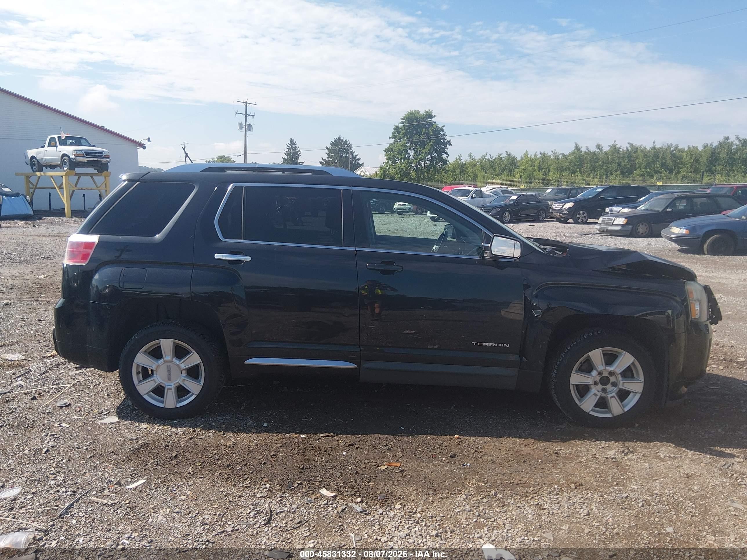 2013 Gmc Terrain Denali Black vin: 2GKFLZE34D6248567