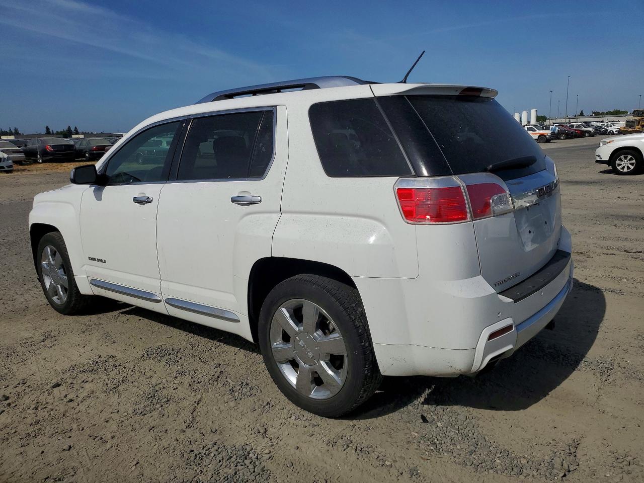 2014 Gmc Terrain Denali White vin: 2GKFLZE34E6292831