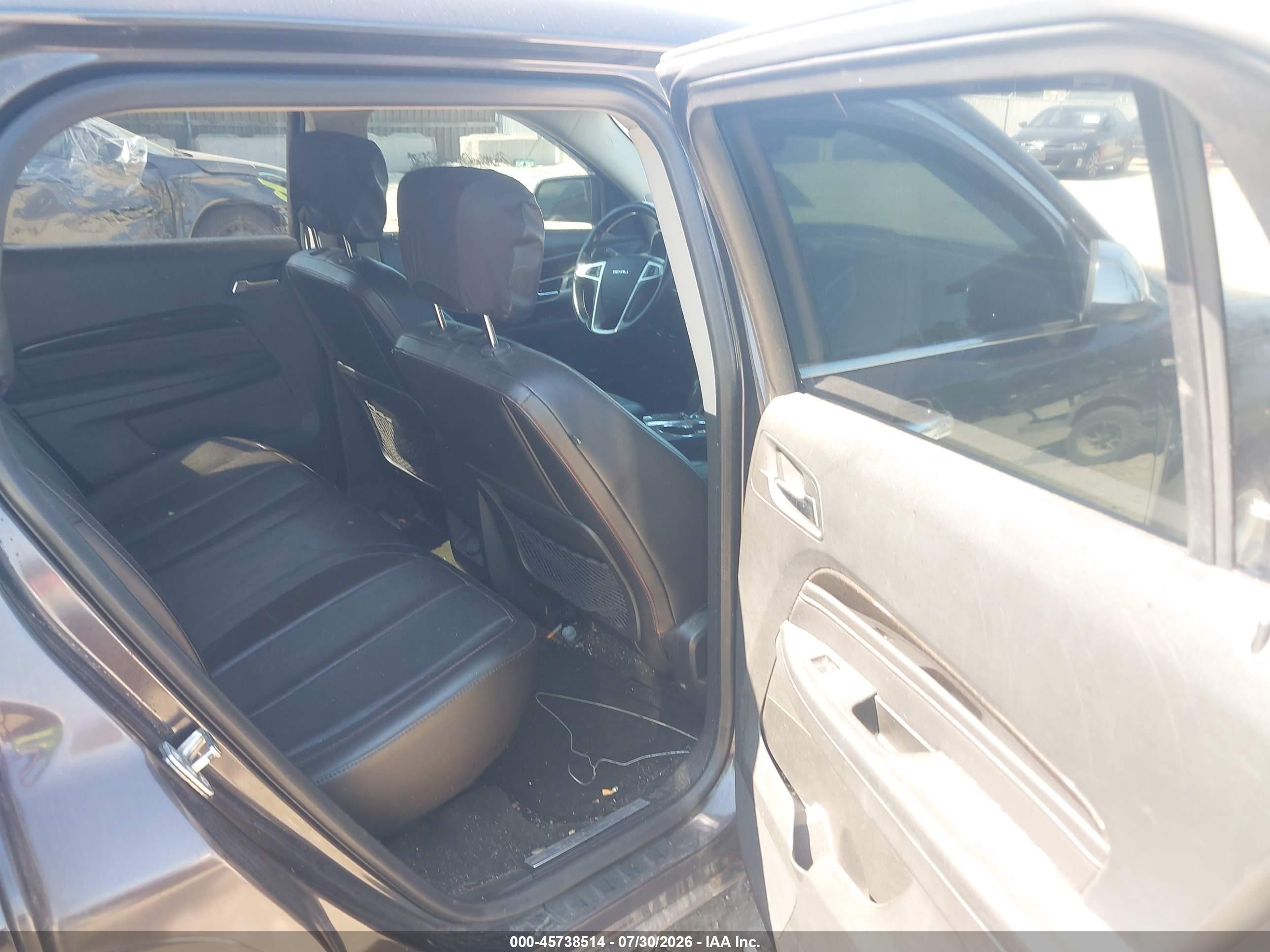 2013 Gmc Terrain Denali Gray vin: 2GKFLZE35D6156948