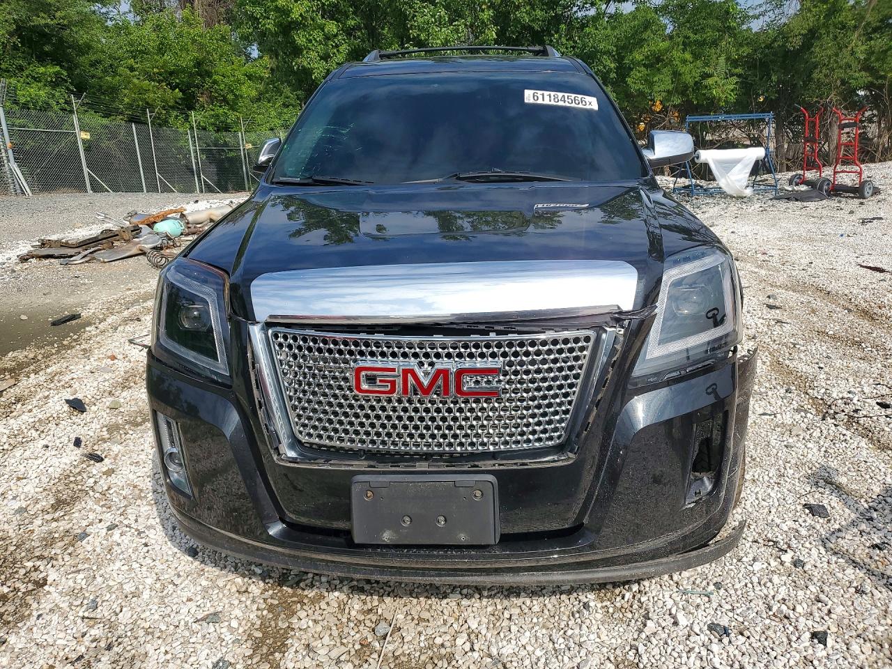 2013 Gmc Terrain Denali Black vin: 2GKFLZE35D6375943