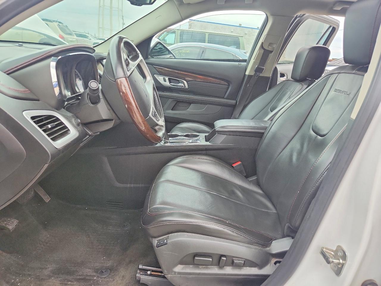 2015 Gmc Terrain Denali White vin: 2GKFLZE35F6268443