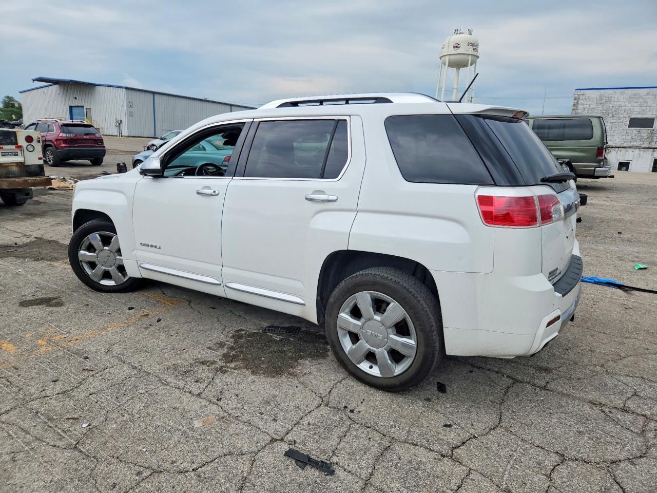 2015 Gmc Terrain Denali White vin: 2GKFLZE35F6268443