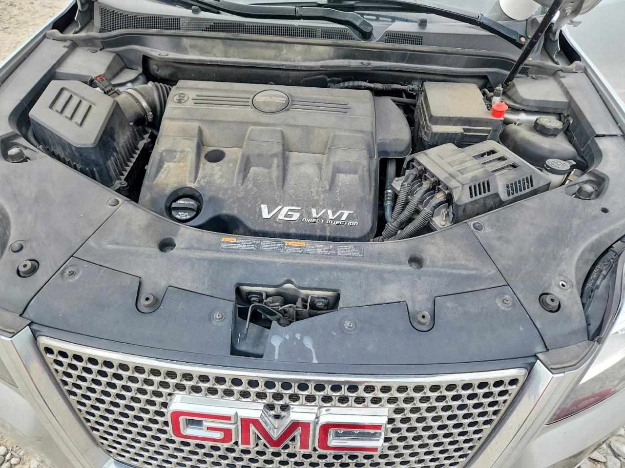 2013 Gmc Terrain Denali Silver vin: 2GKFLZE36D6122503
