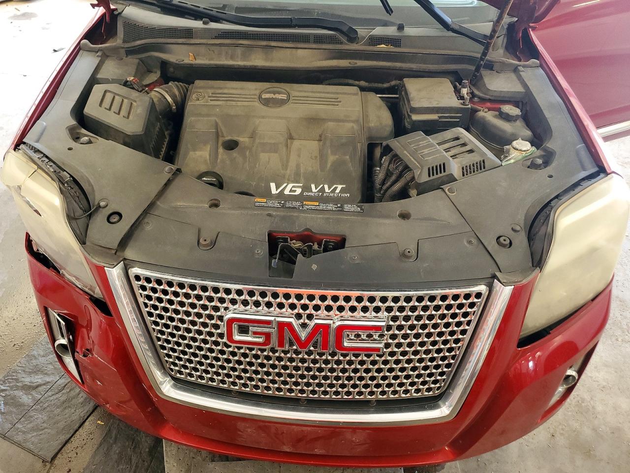 2013 Gmc Terrain Denali Red vin: 2GKFLZE36D6162970